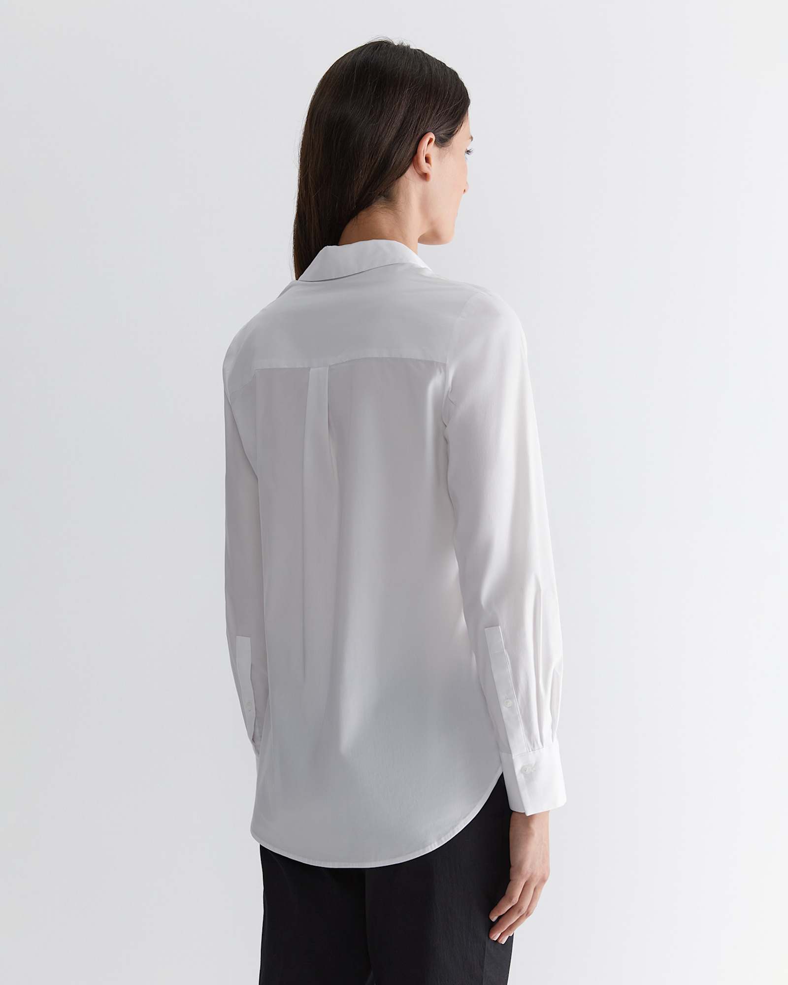Georgina Relaxed Shirt in WHITE