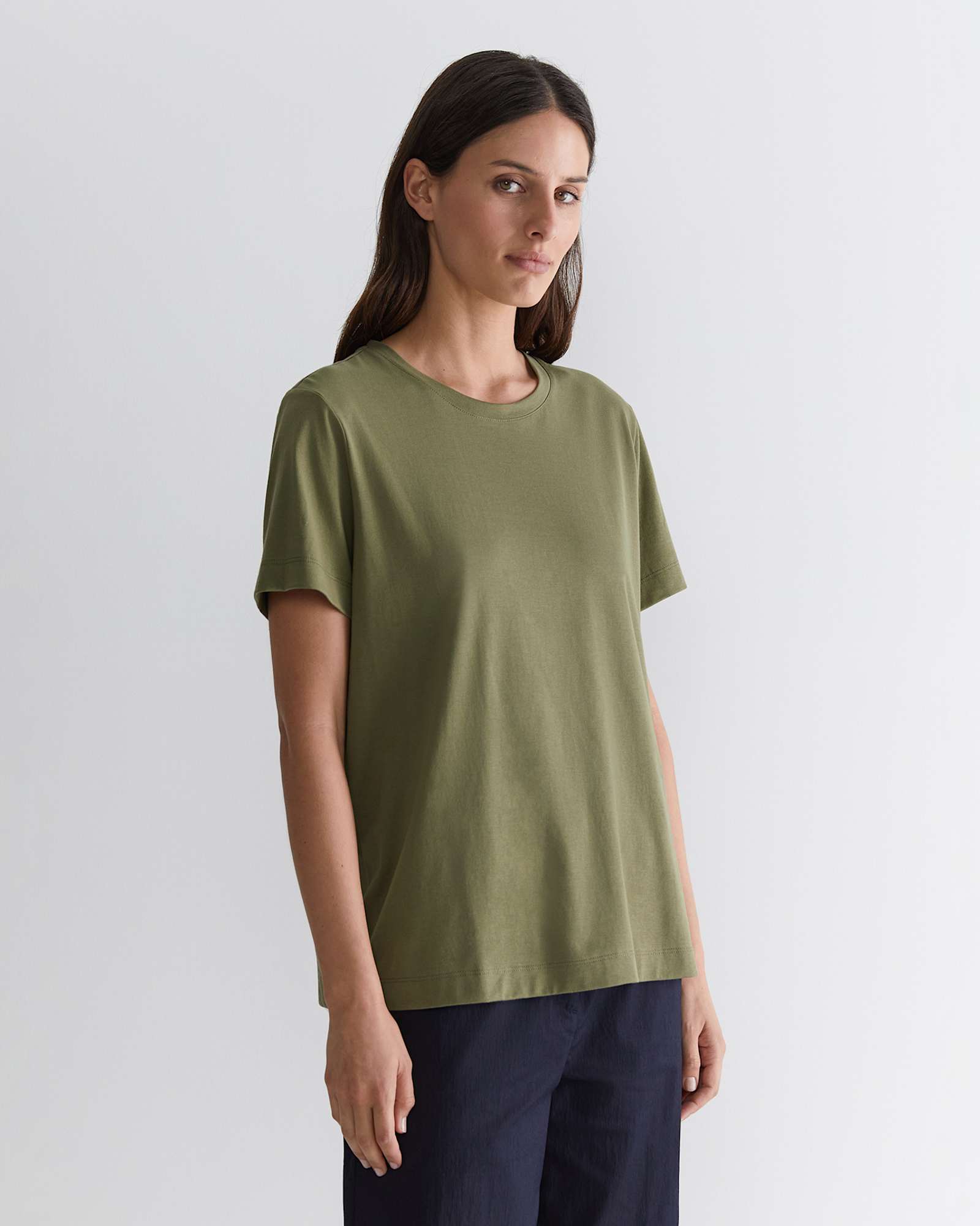 The Essential Tee in KHAKI