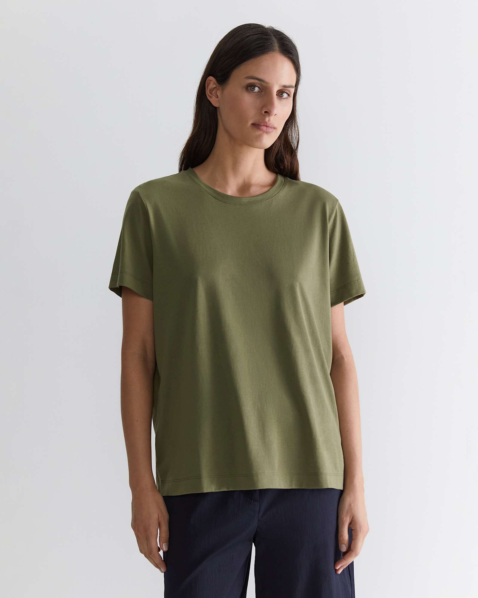 The Essential Tee in KHAKI
