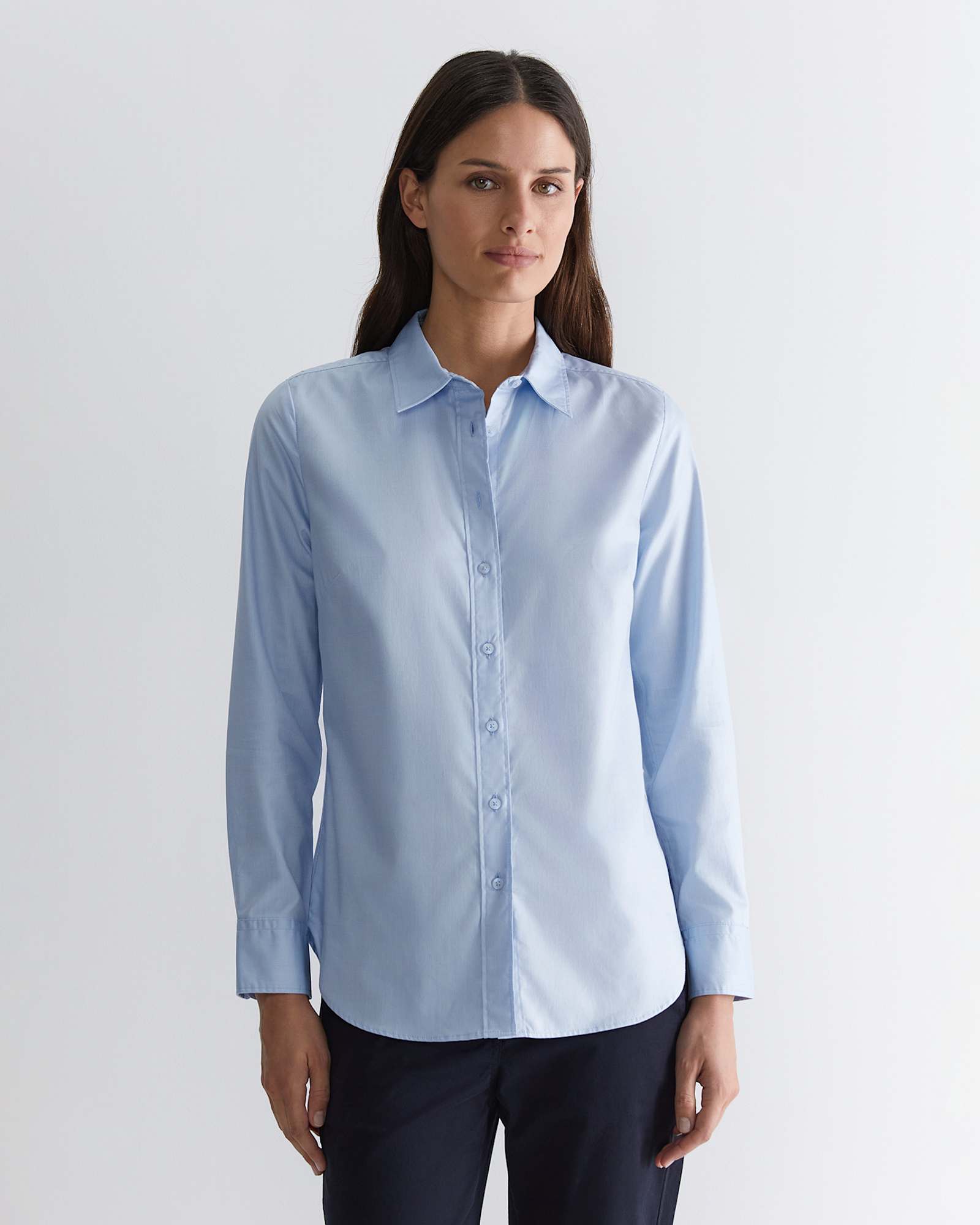 Emily Oxford Shirt in BLUE