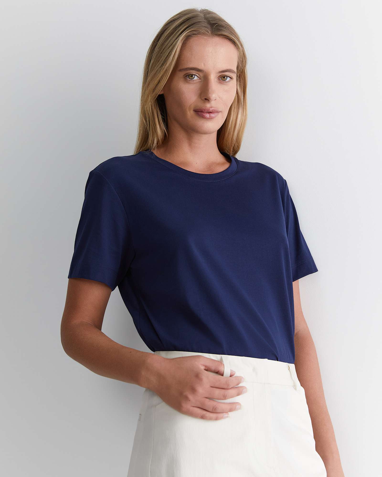 The Essential Tee in NAVY
