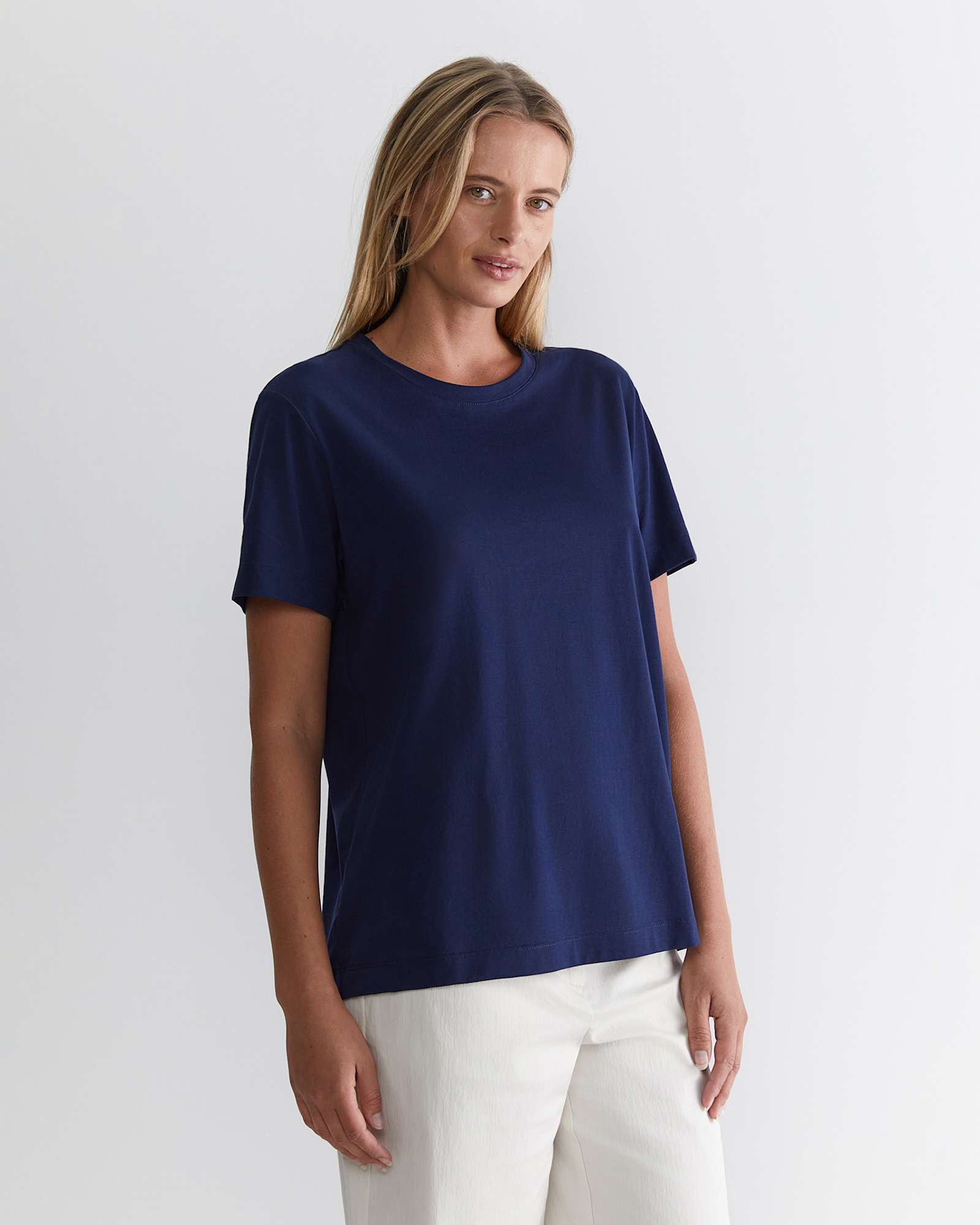 The Essential Tee in NAVY