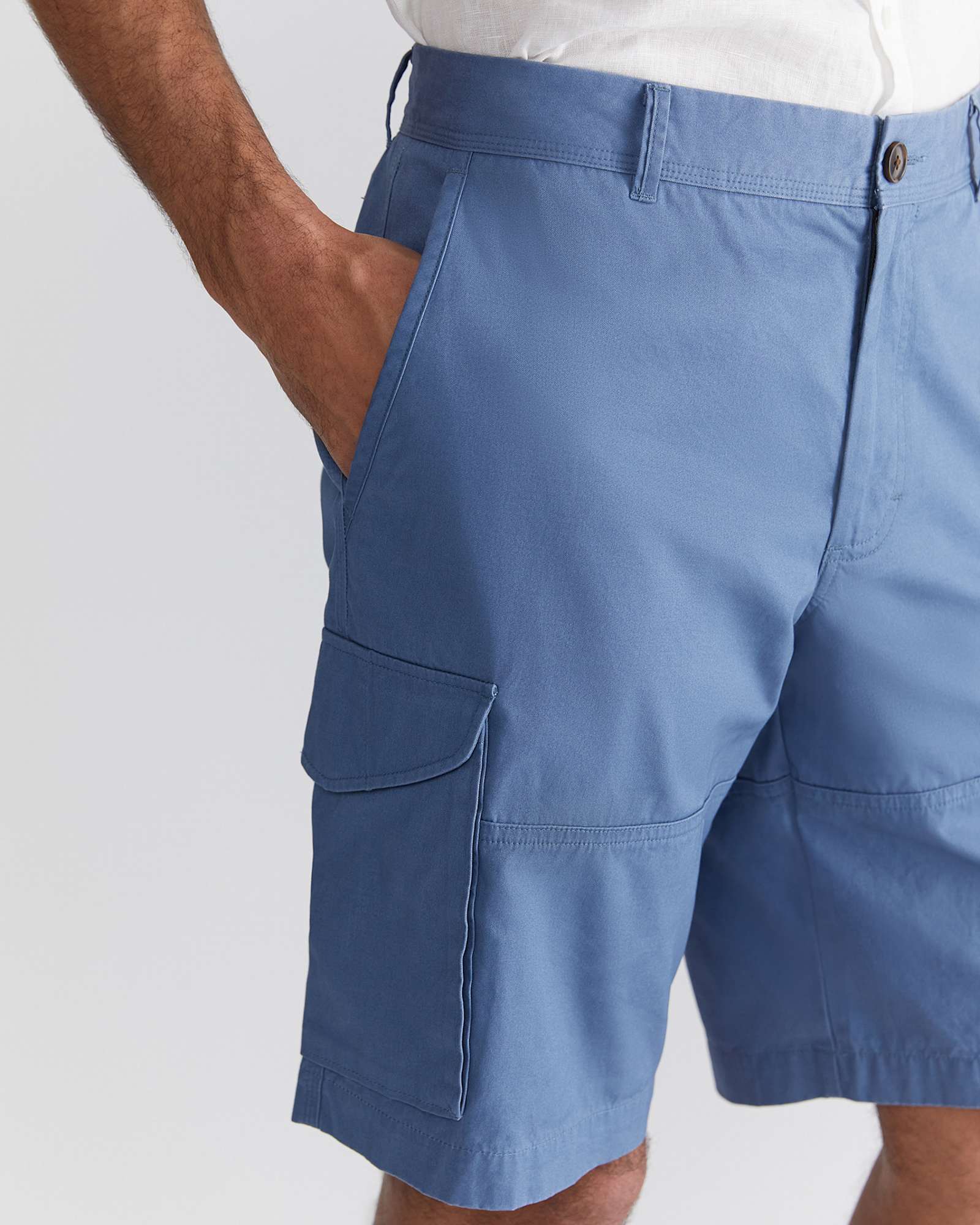 Cargo Short in AGED BLUE