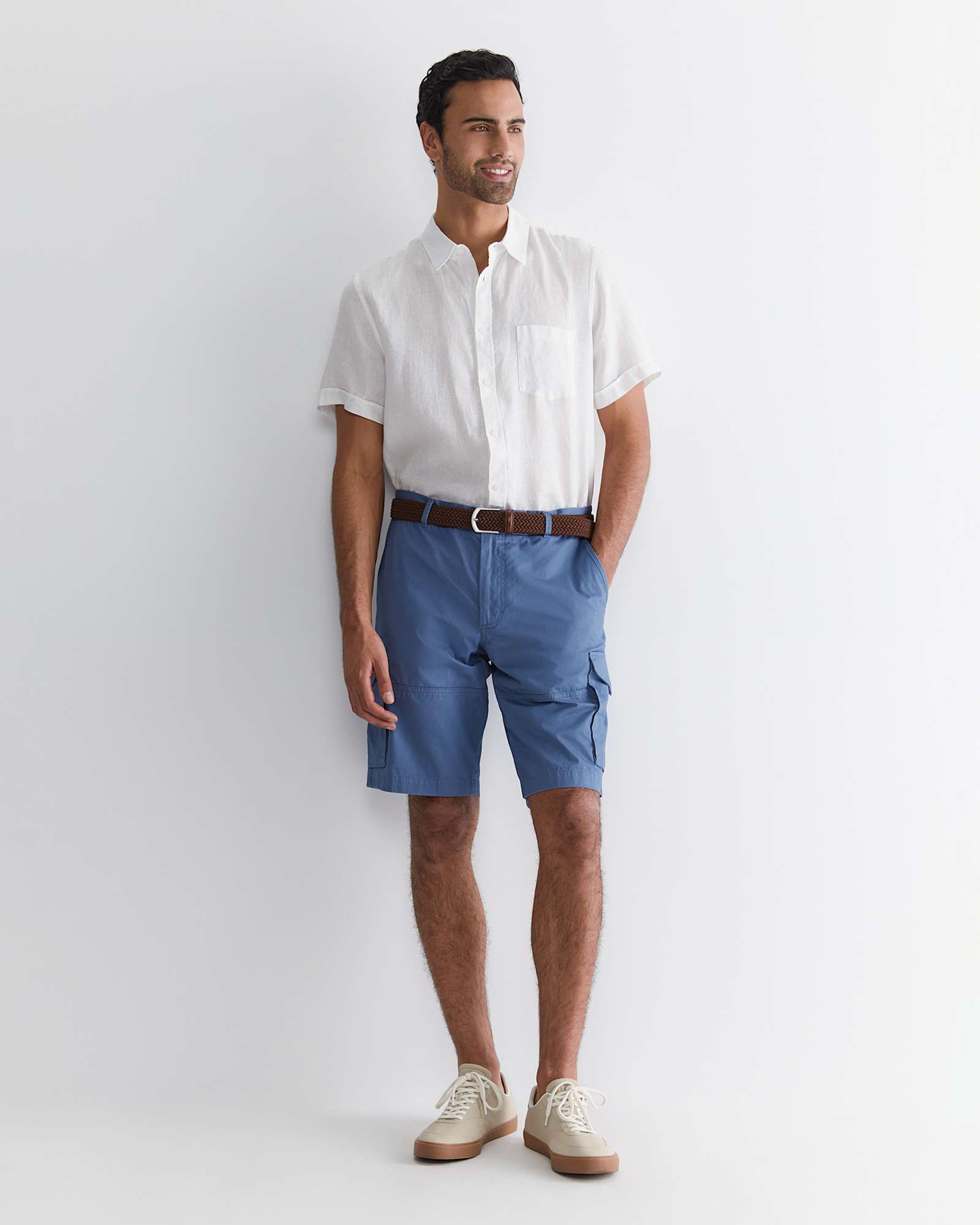 Cargo Short in AGED BLUE