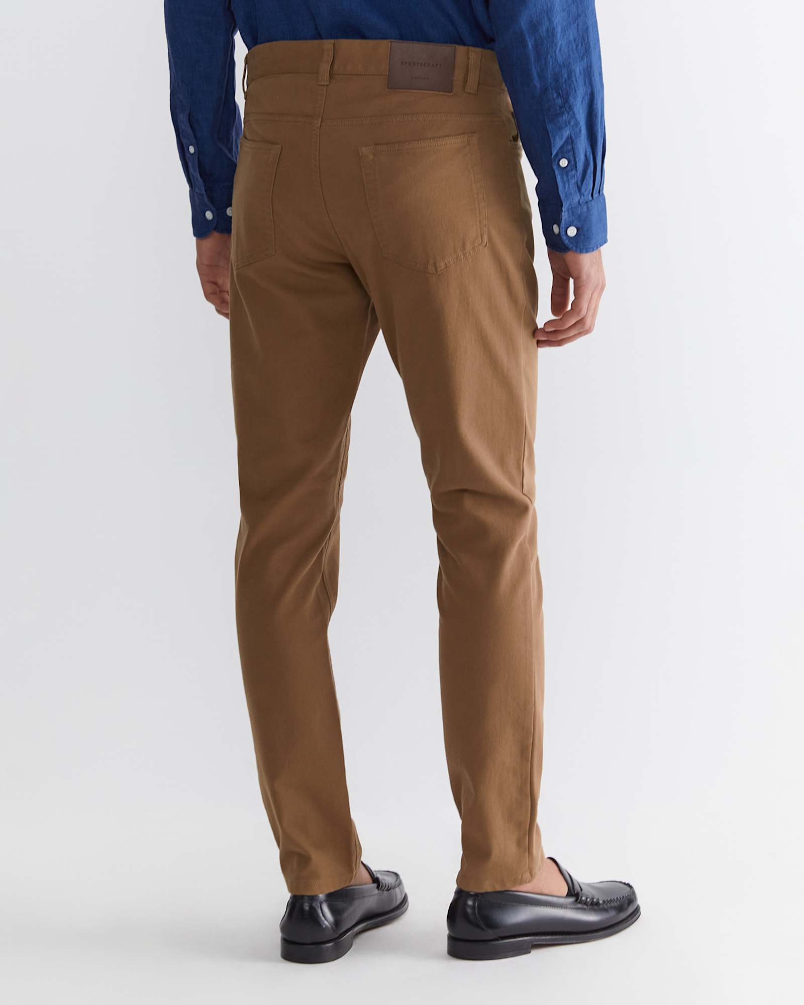 Tapered Bedford Jean in CHESTNUT