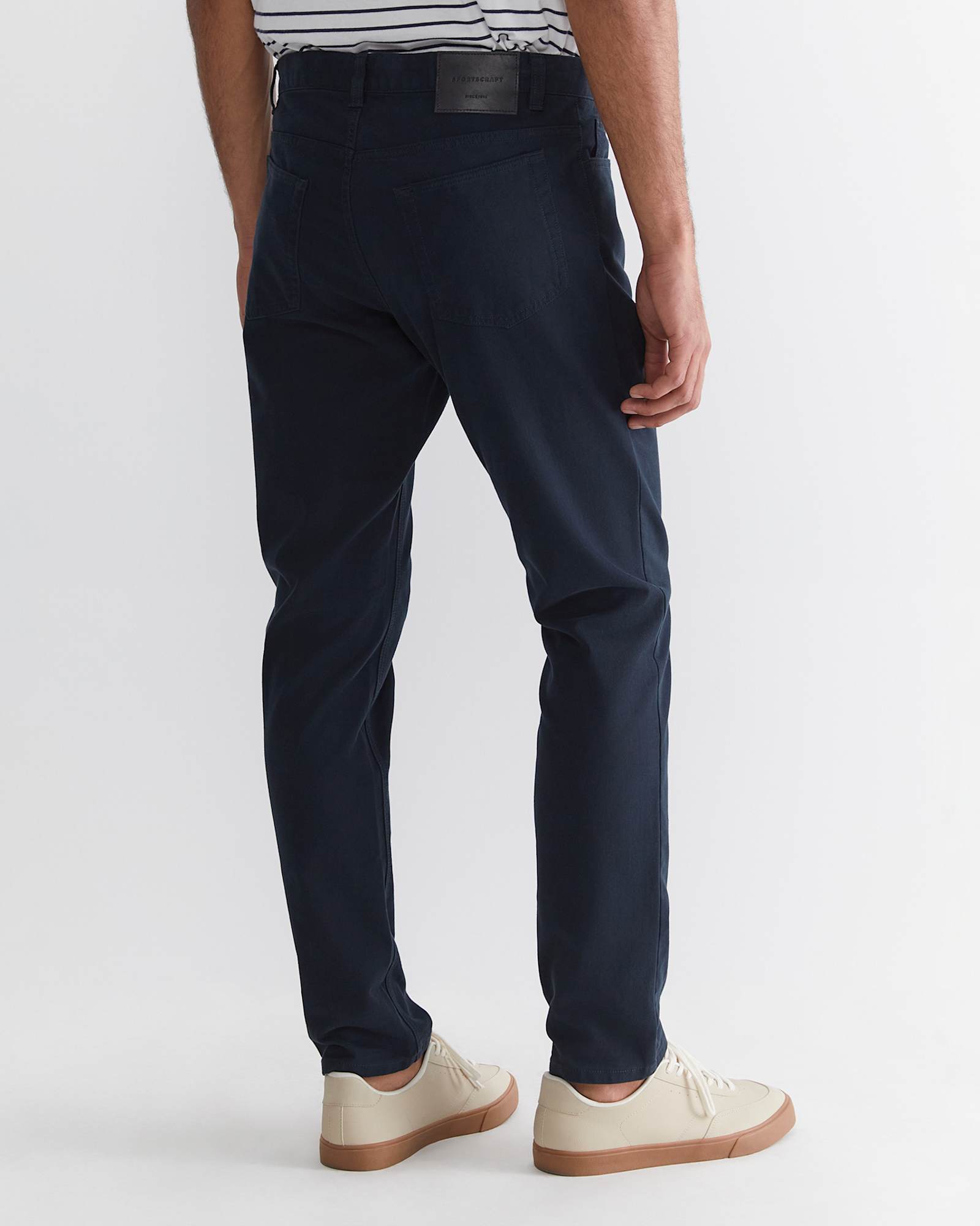 Tapered Bedford Jean in FRENCH NAVY
