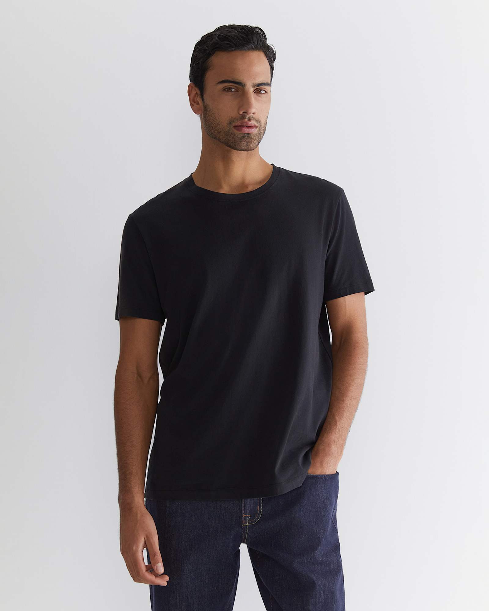 Supersoft Tee in BLACK
