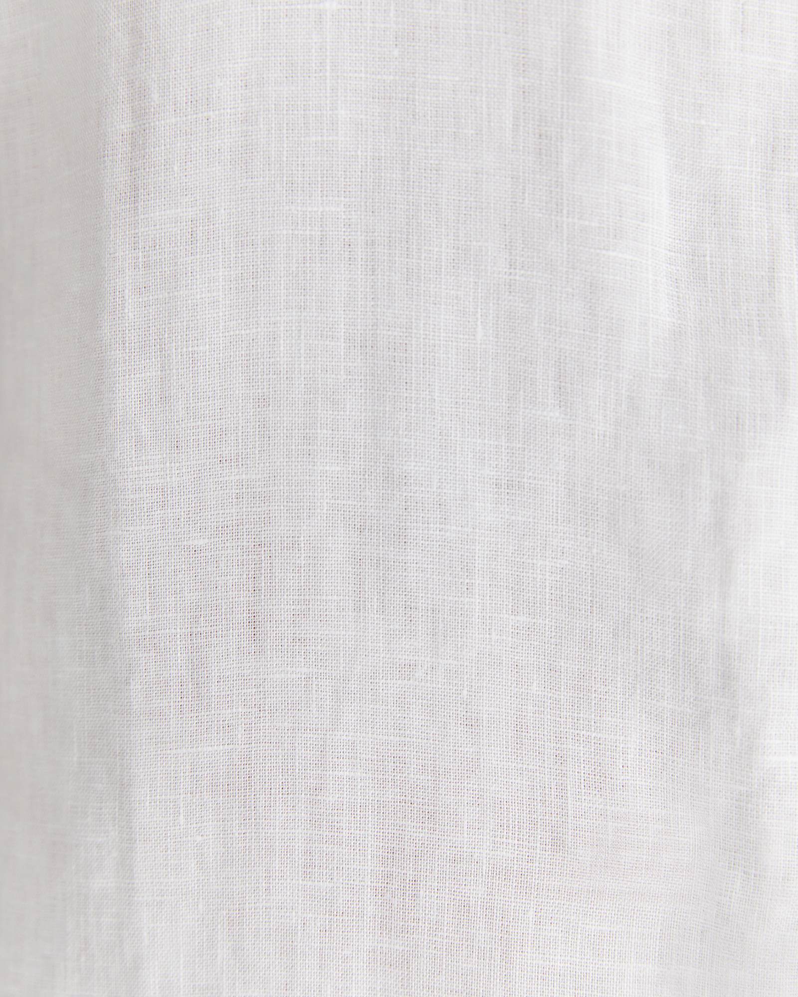 Short Sleeve Linen Shirt in WHITE