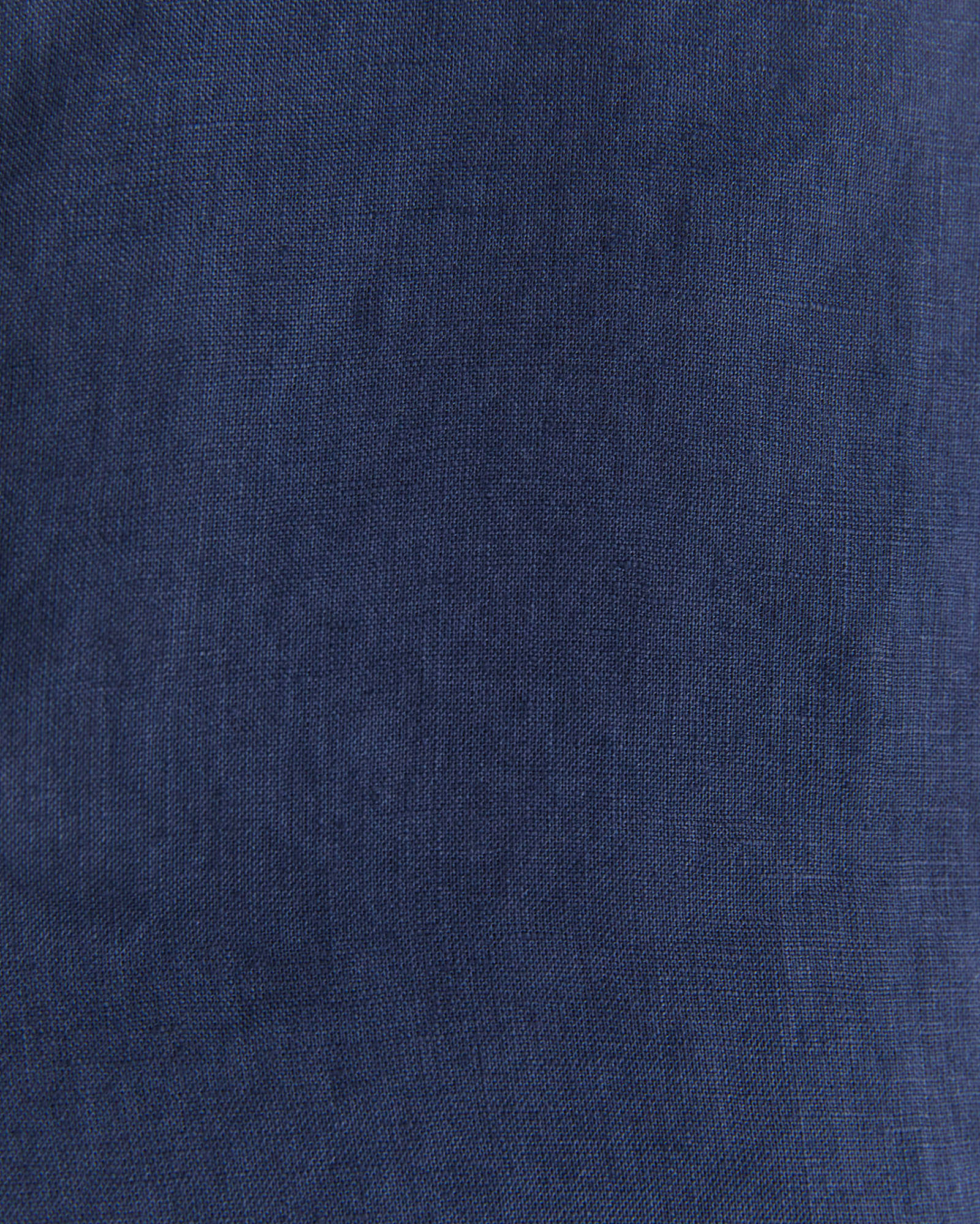 Short Sleeve Linen Shirt in NAVY
