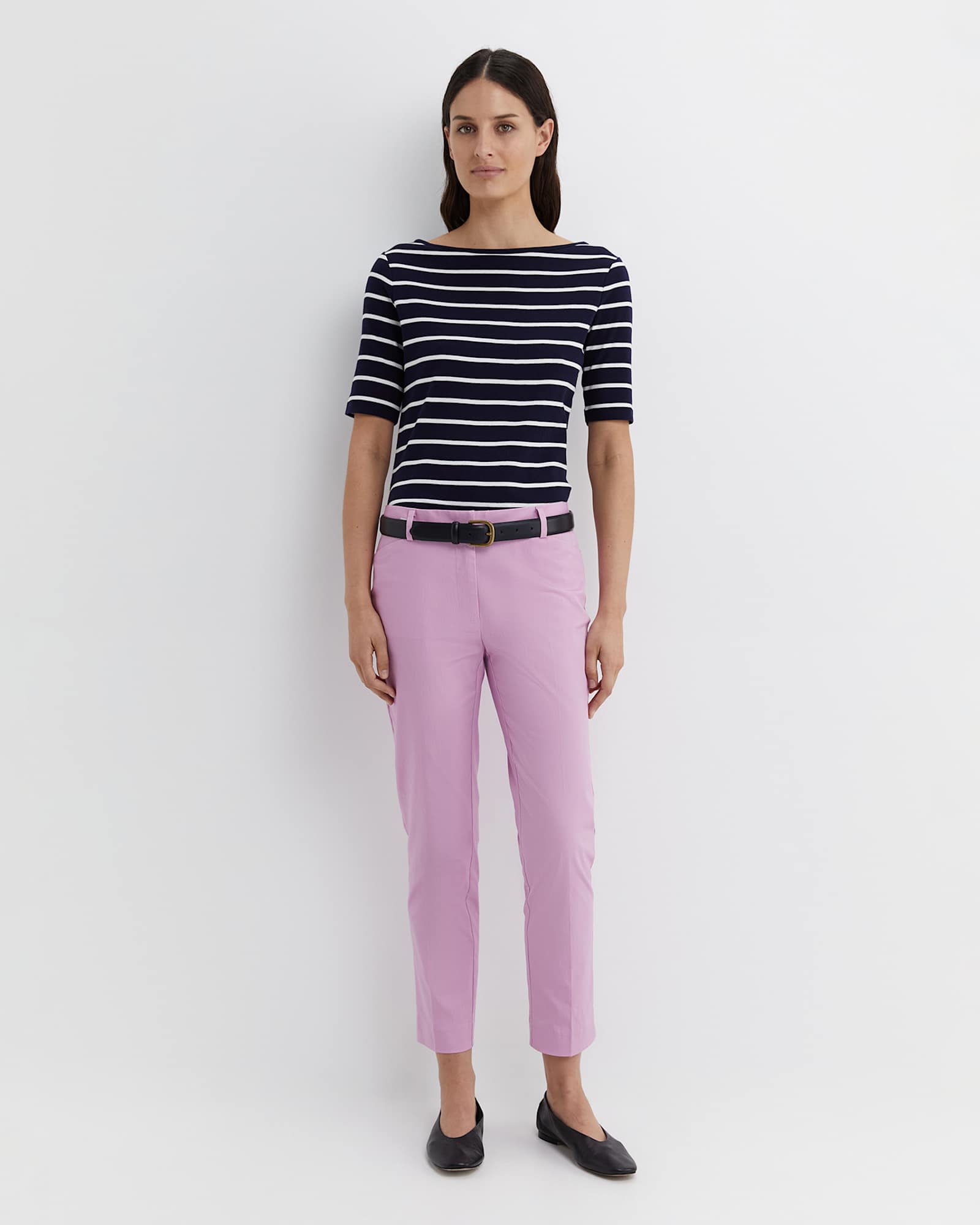 Evie Capri Pant in ORCHID