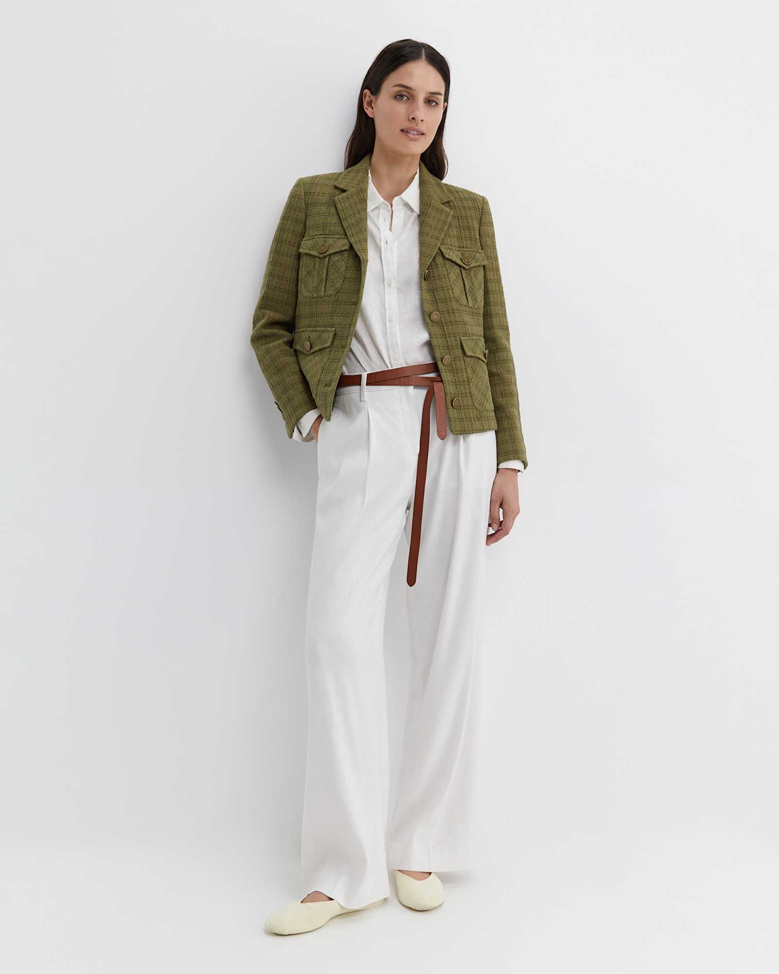 Elena Lady Jacket in KHAKI