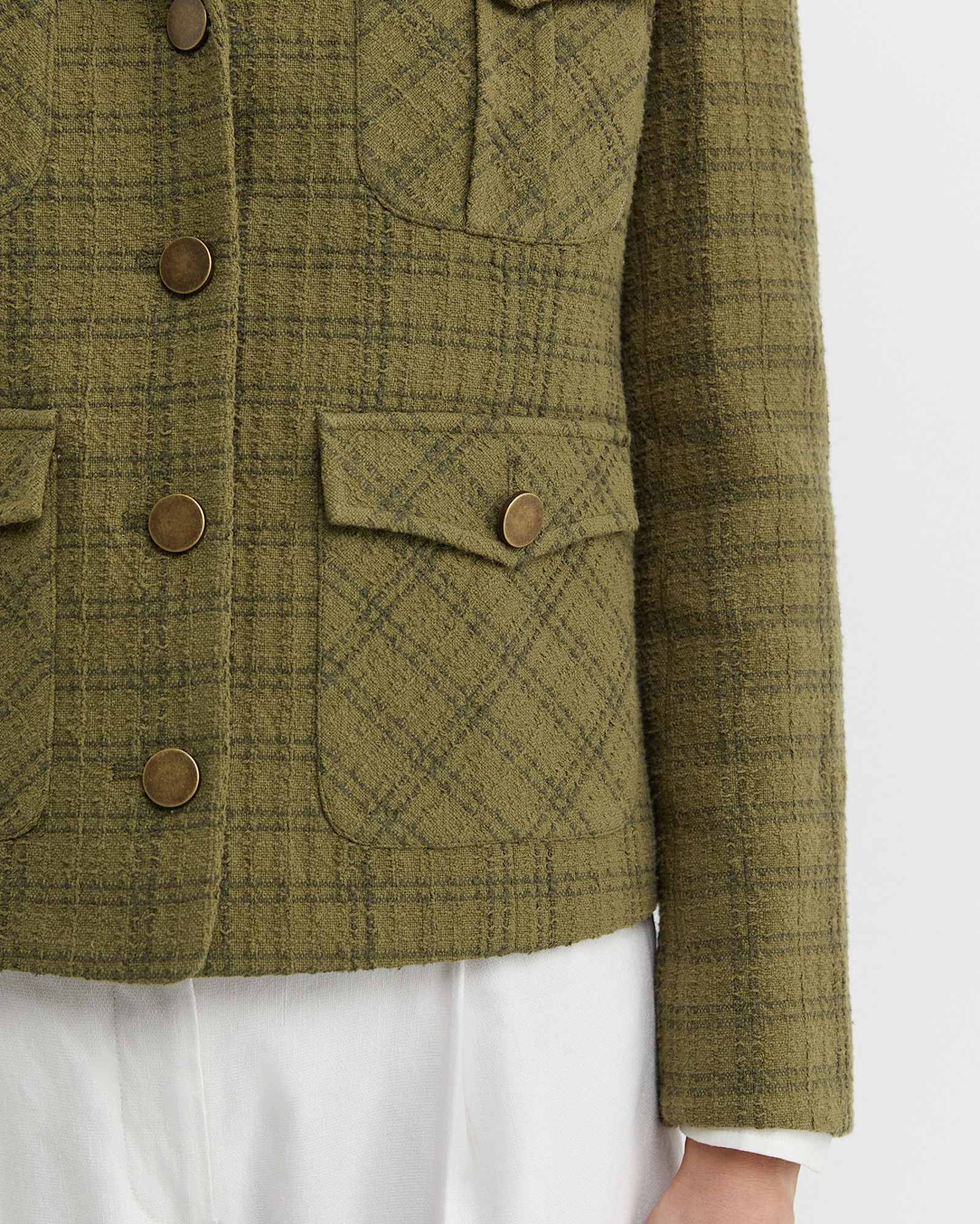 Elena Lady Jacket in KHAKI