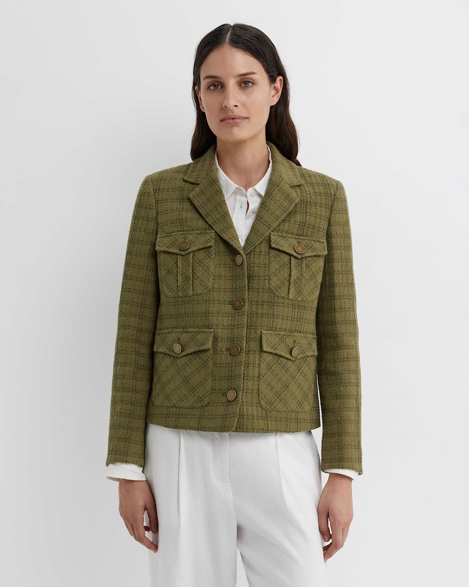 Elena Lady Jacket in KHAKI