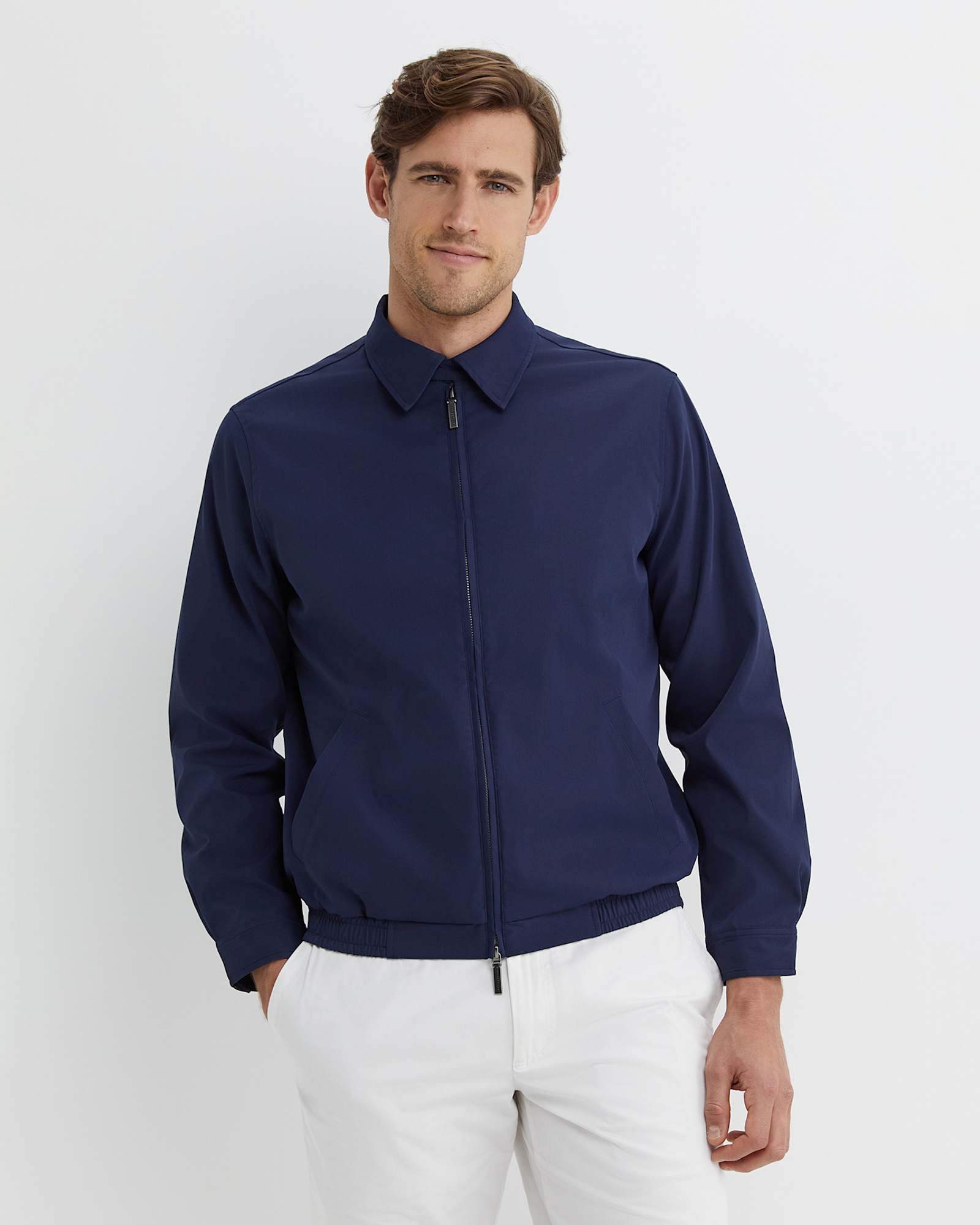 Harrington Jacket in NAVY