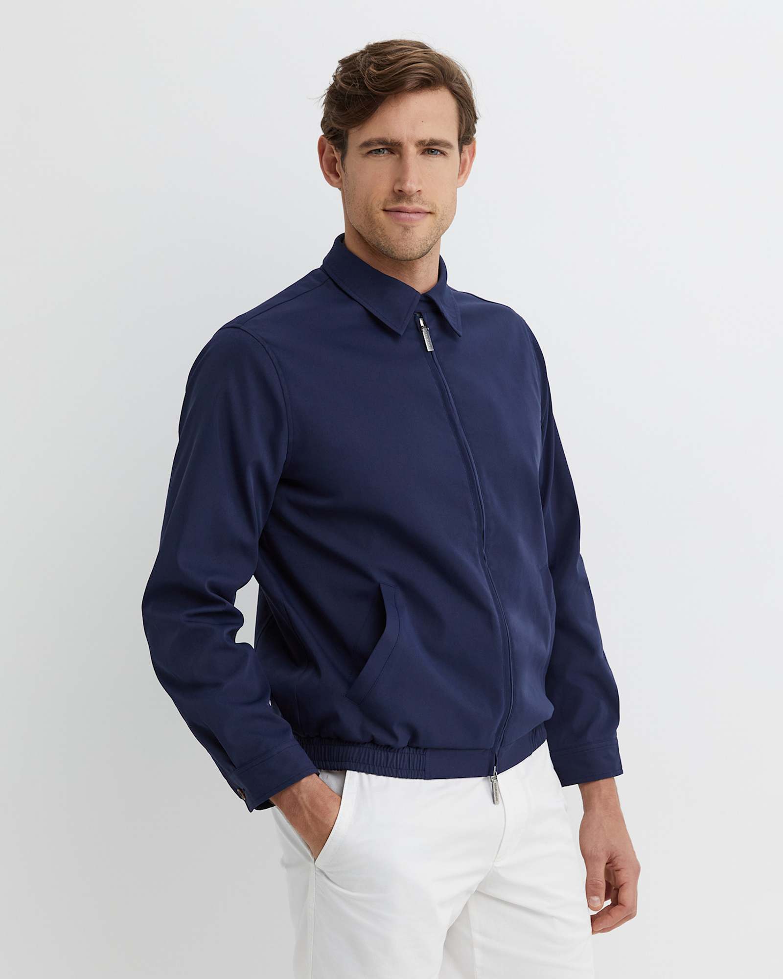 Harrington Jacket in NAVY