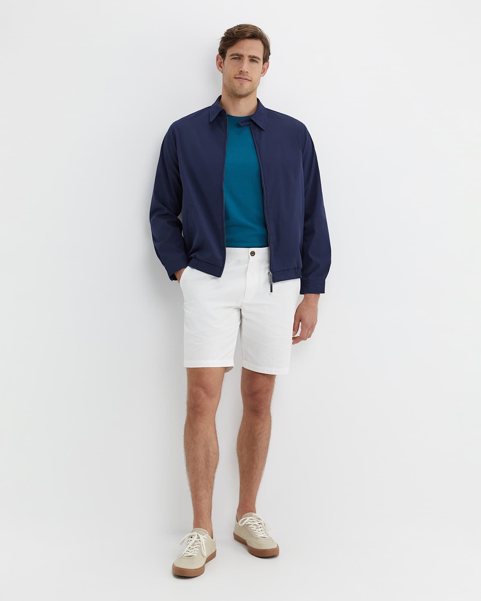 Harrington Jacket in NAVY