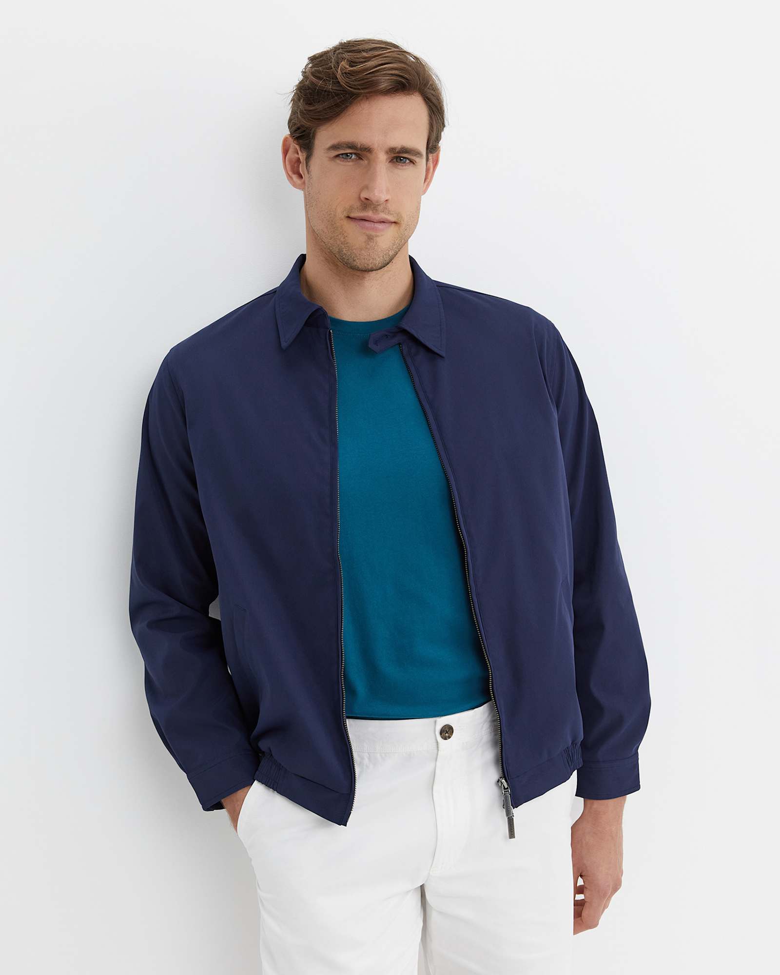 Harrington Jacket in NAVY