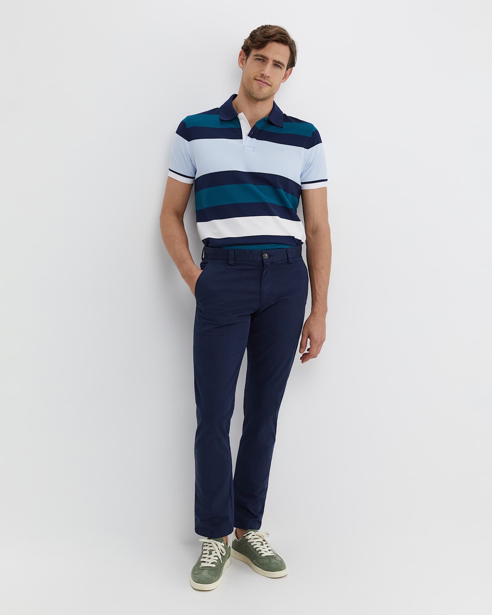Yarra Polo in BLUE MULTI