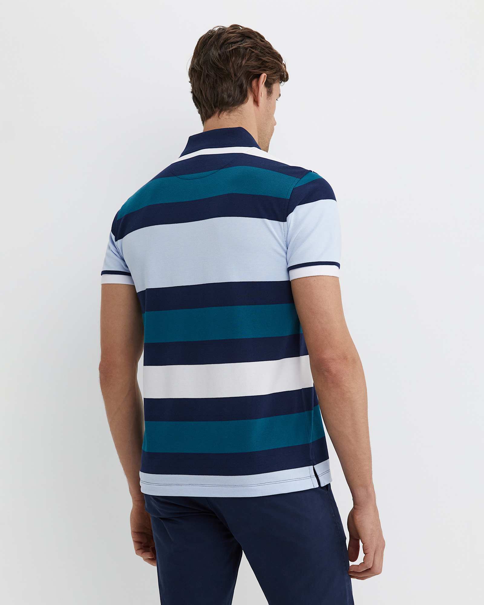 Yarra Polo in BLUE MULTI