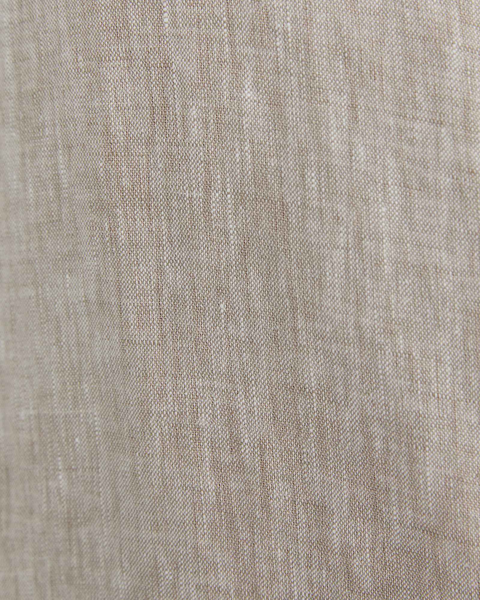 Long Sleeve Linen Shirt in BARLEY