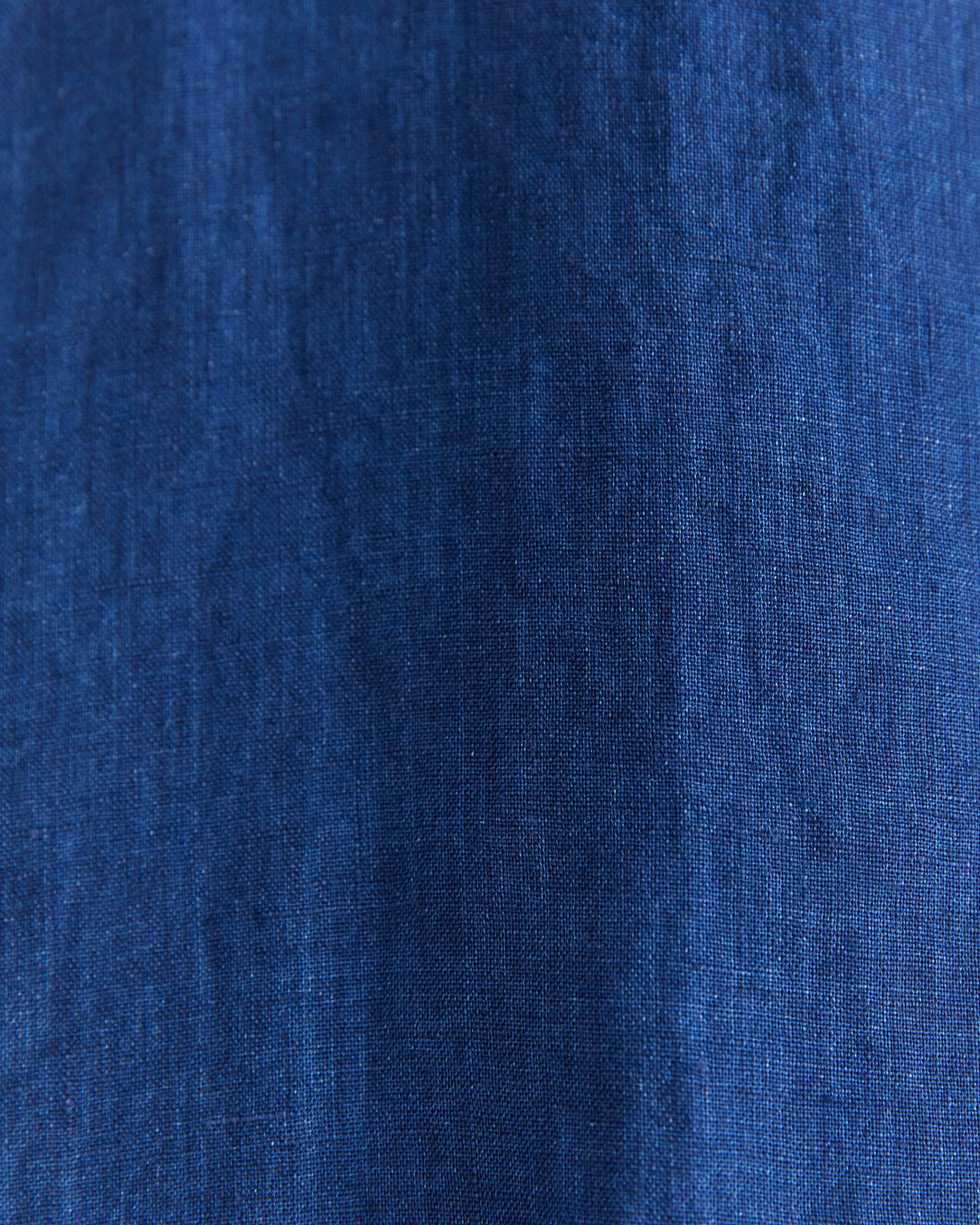 Long Sleeve Linen Shirt in INDIGO