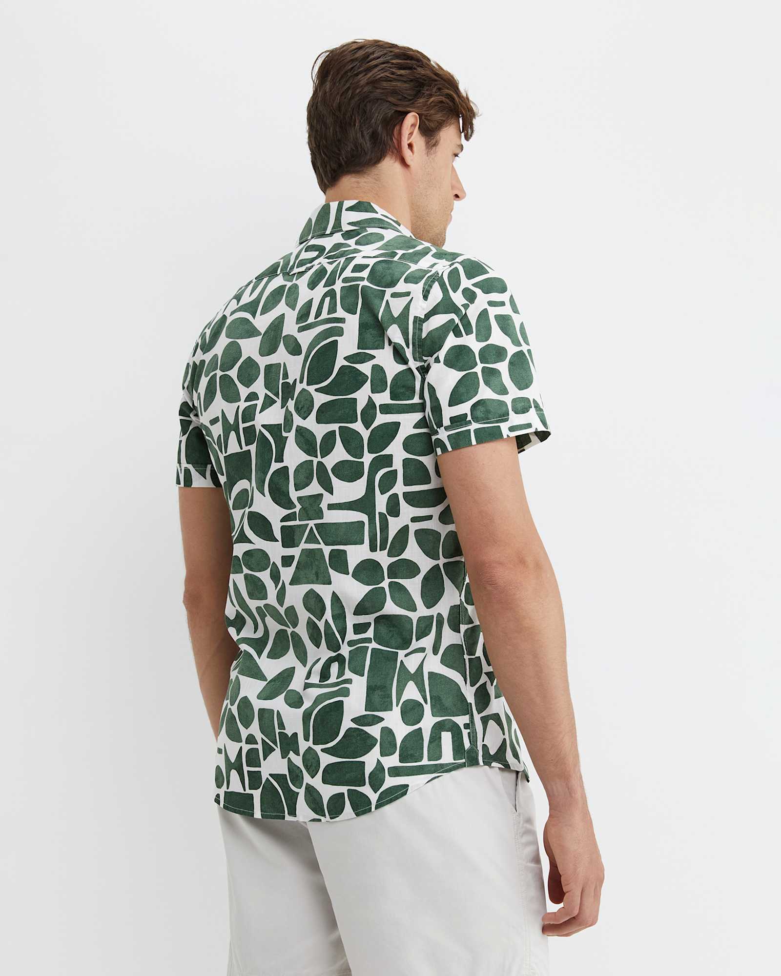 Ezra Short Sleeve Shirt in ELM
