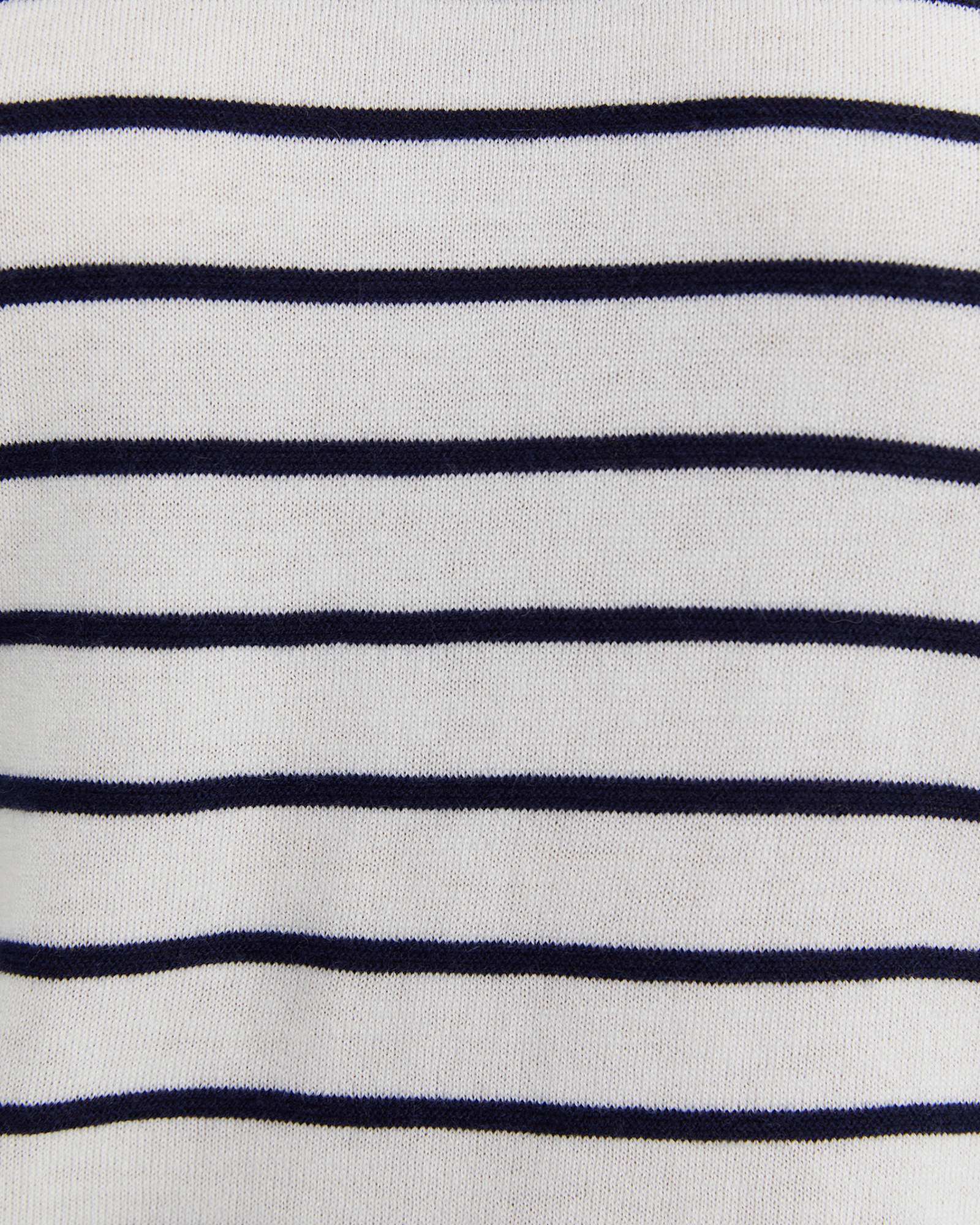 Laurina Knit Tee in IVORY/NAVY