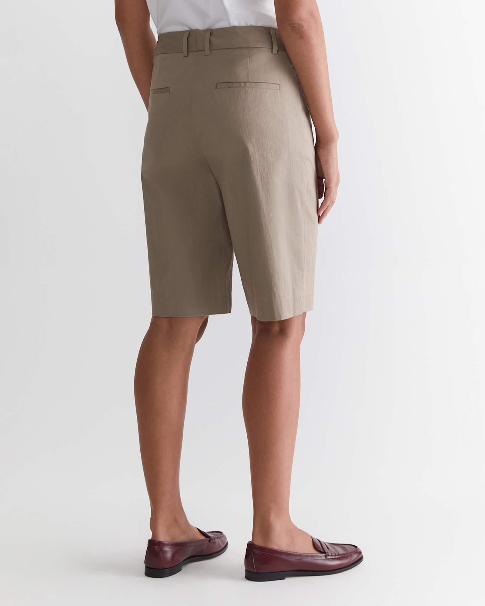 Evie Bermuda Short in CAPPUCCINO