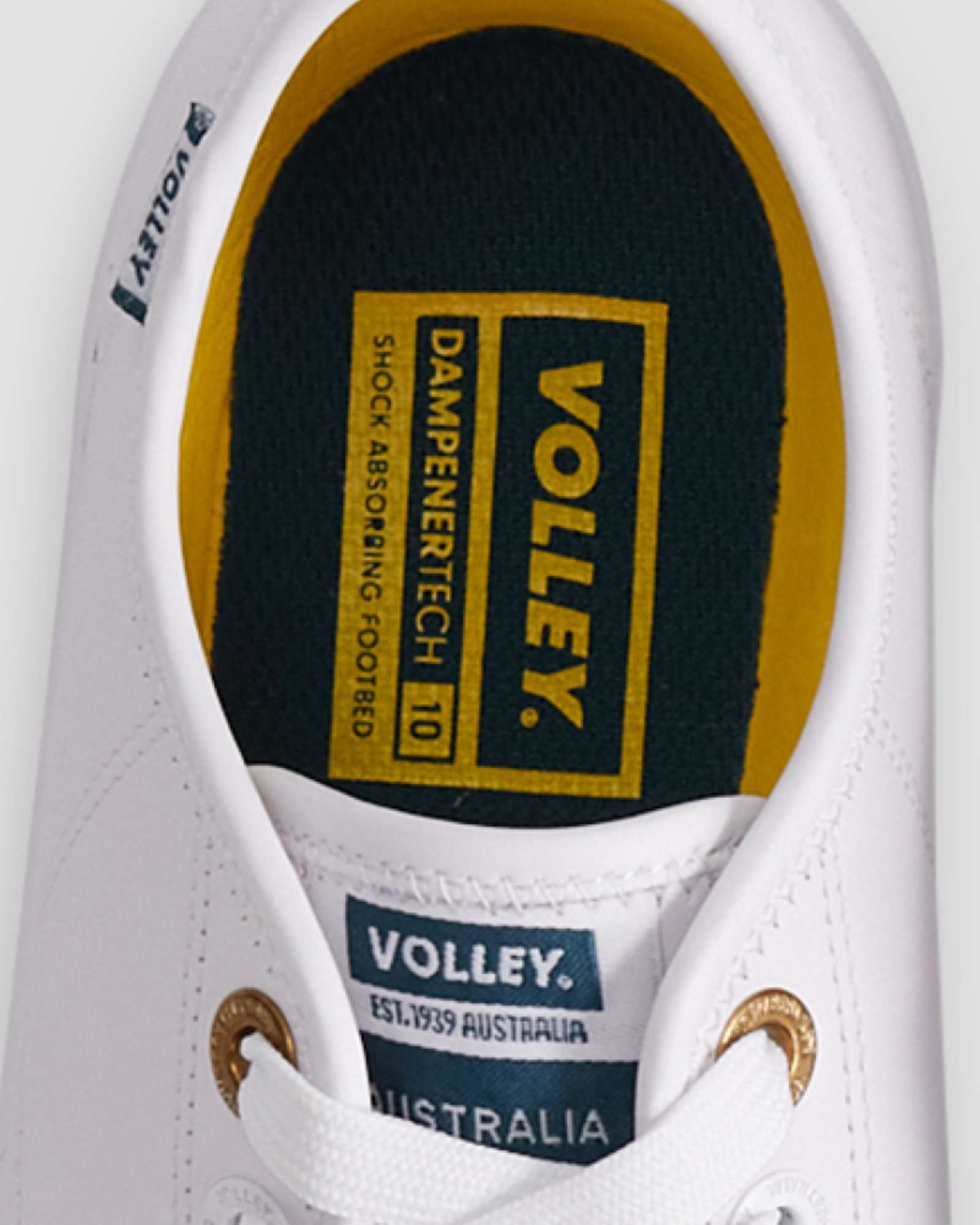 Volley Supporter Sneakers in WHITE