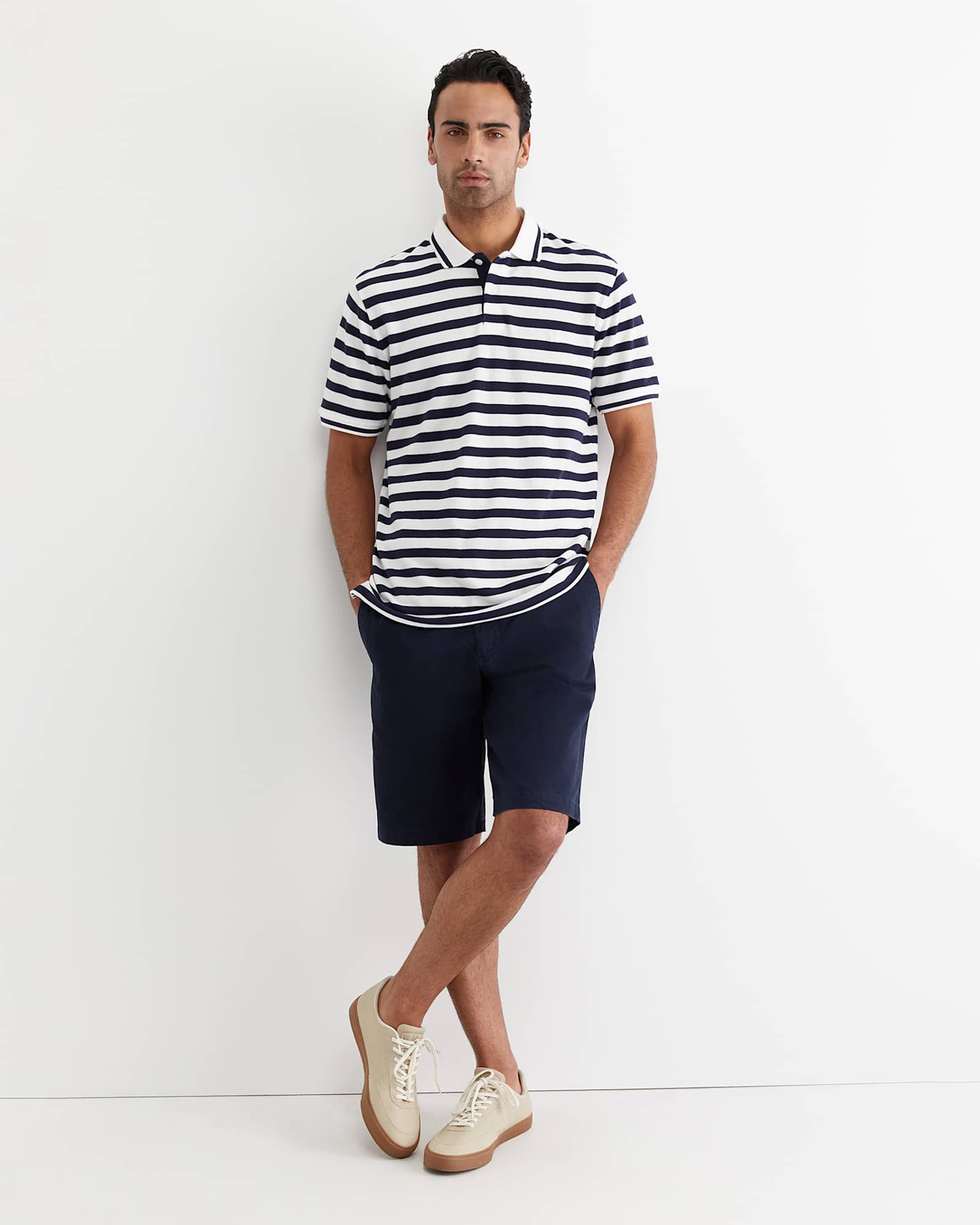 Thorn Polo in WHITE MULTI