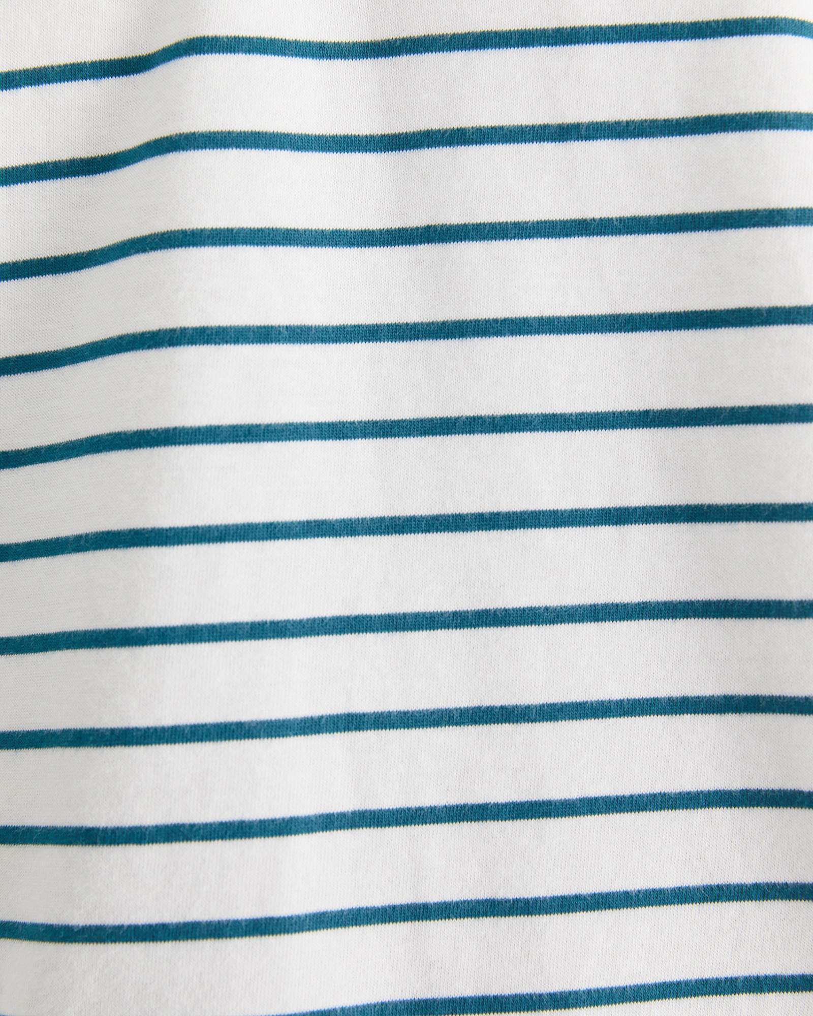 Supersoft Tee in WHITE/TEAL