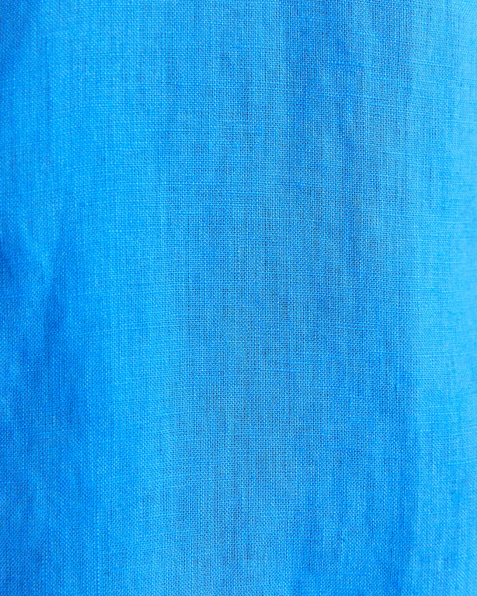 Short Sleeve Linen Shirt in COBALT