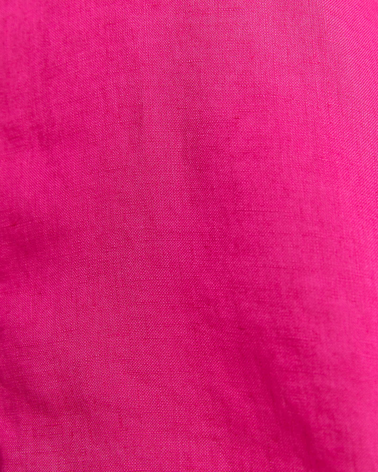 Dahlia Long Sleeve Linen Shirt in BERRY