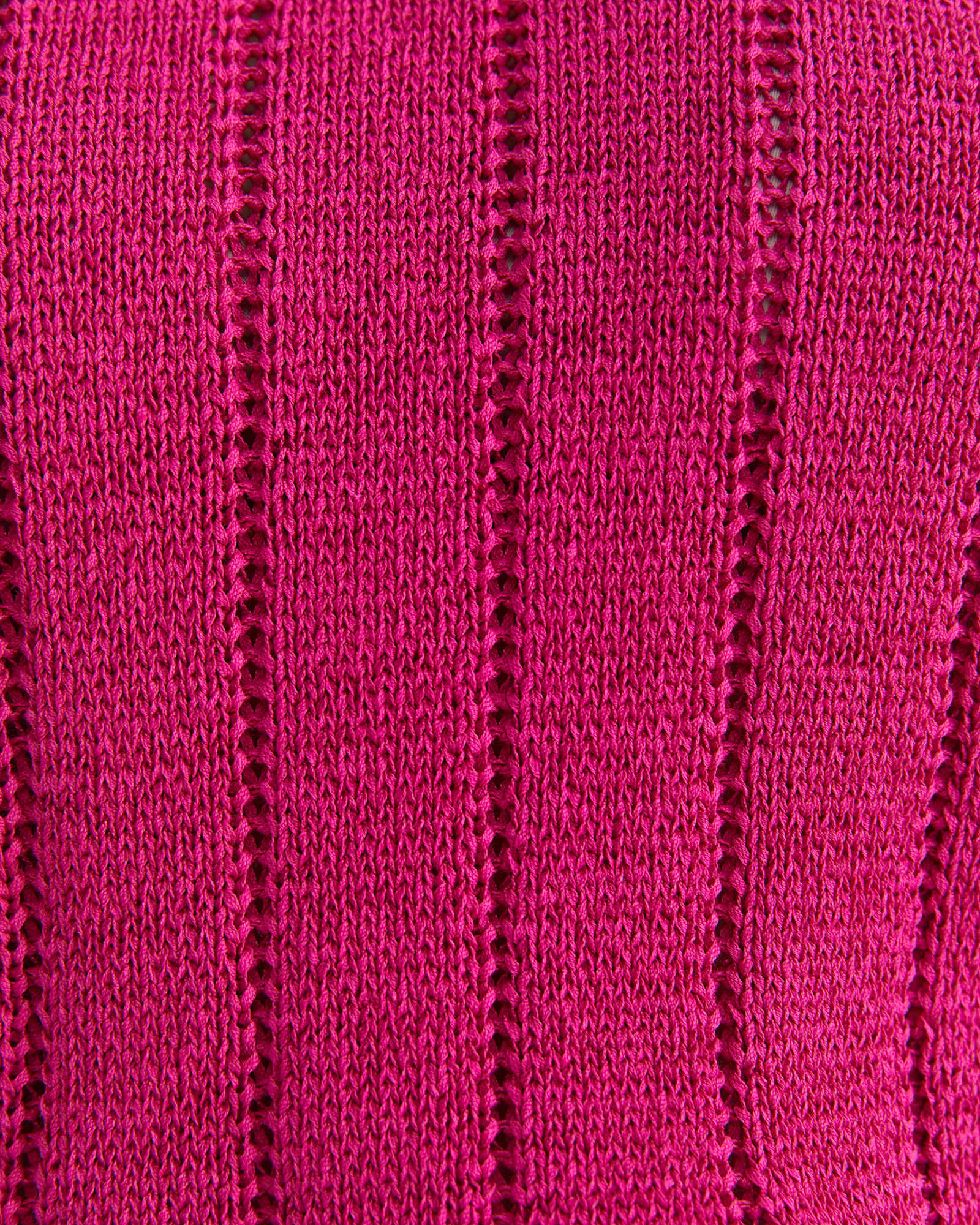 Josie Tape Yarn Flutter Top in BERRY