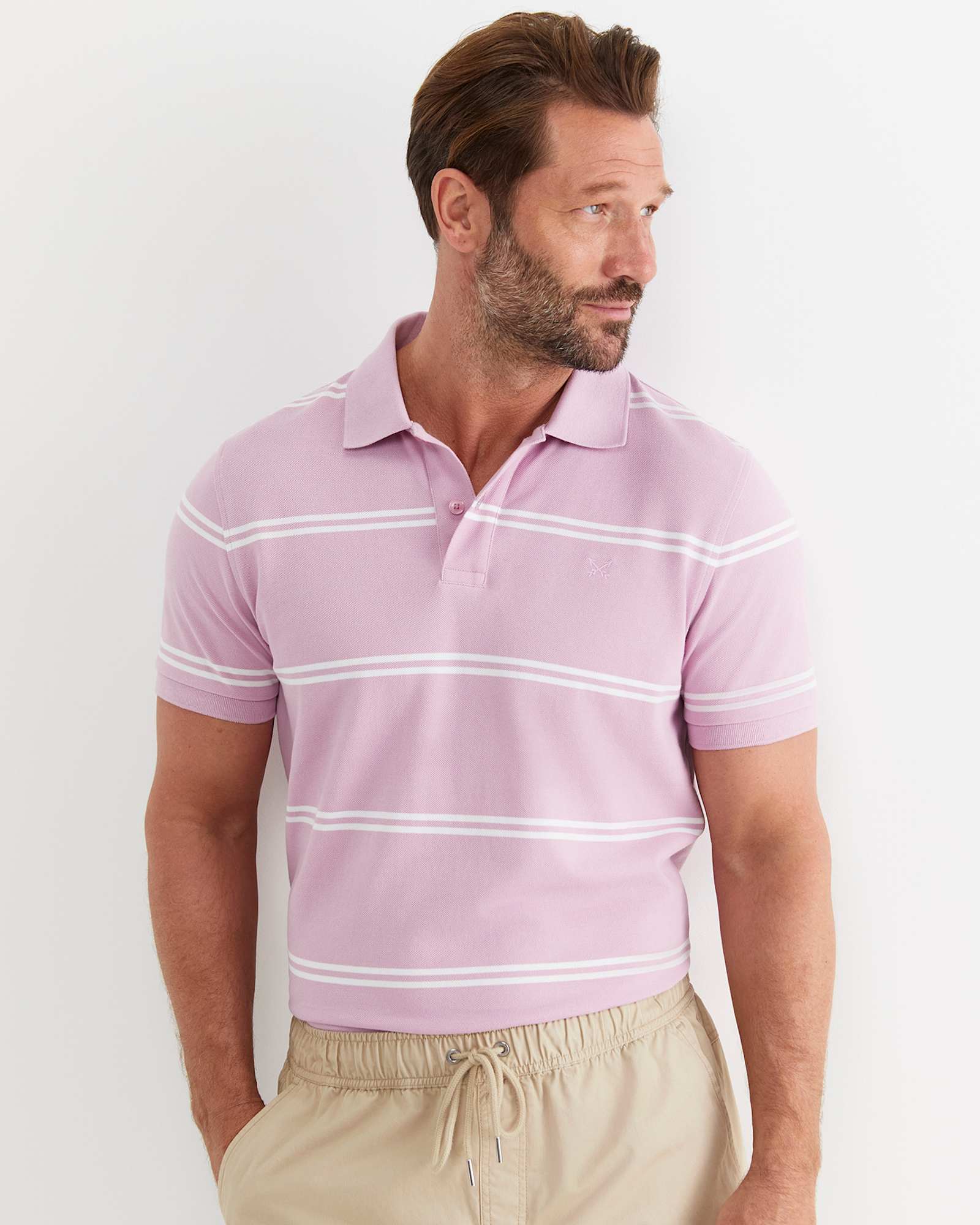 Hall Polo in DUSTY PINK