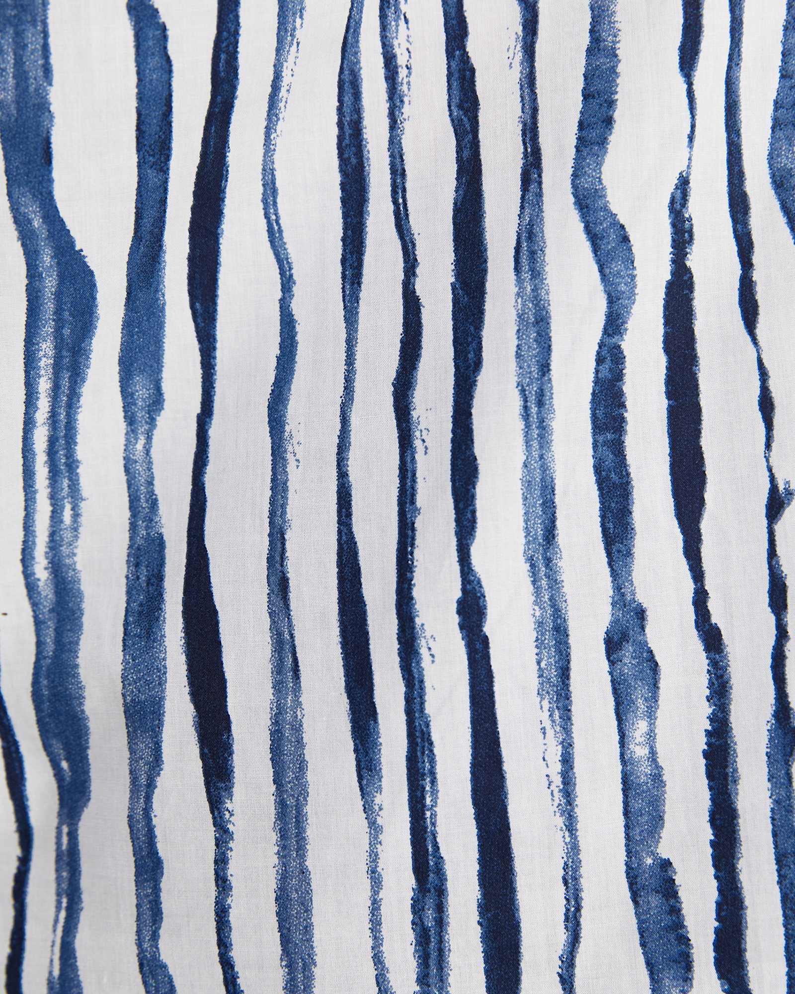 Tina Stripe Lily Voile Shirt in NAVY/WHITE