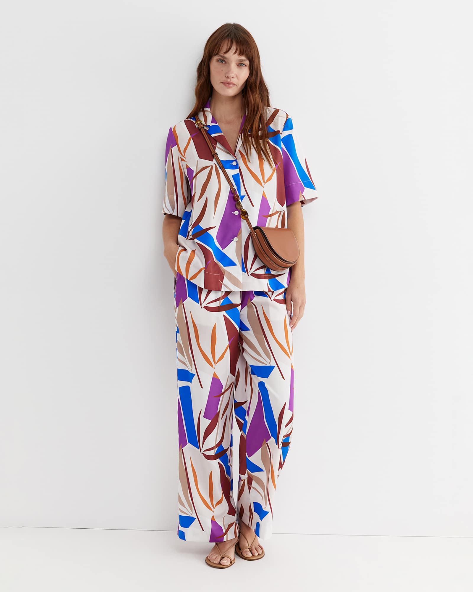 Marie Short Sleeve Shirt in MULTI