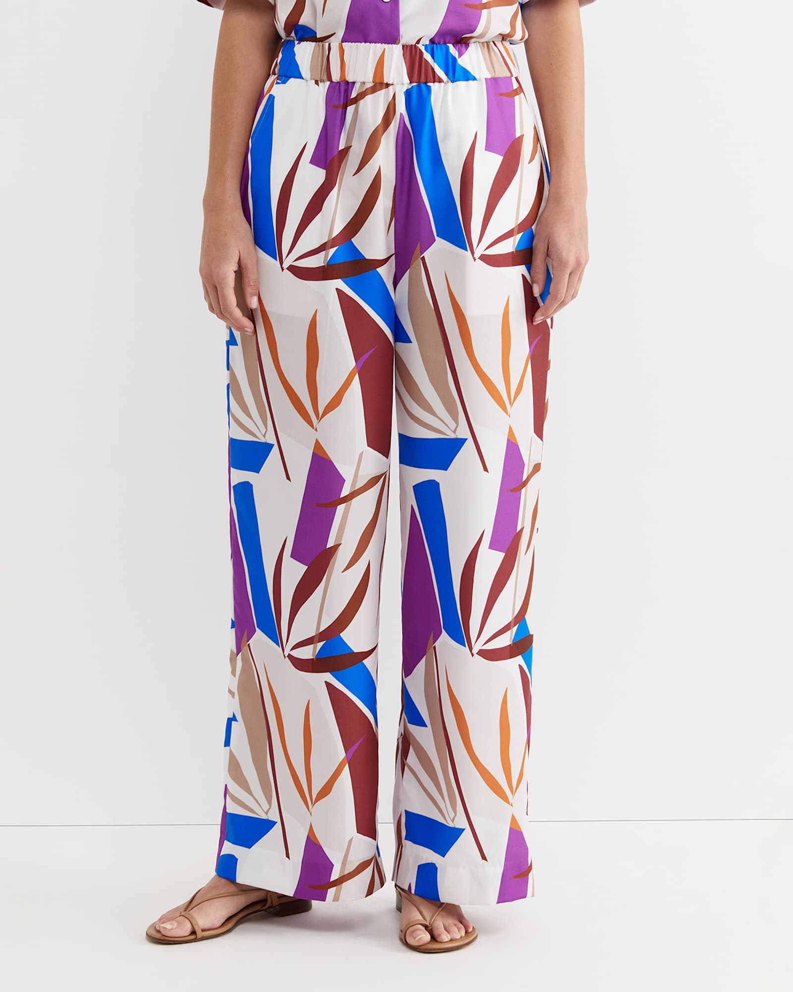Marie Wide Leg Pant in MULTI