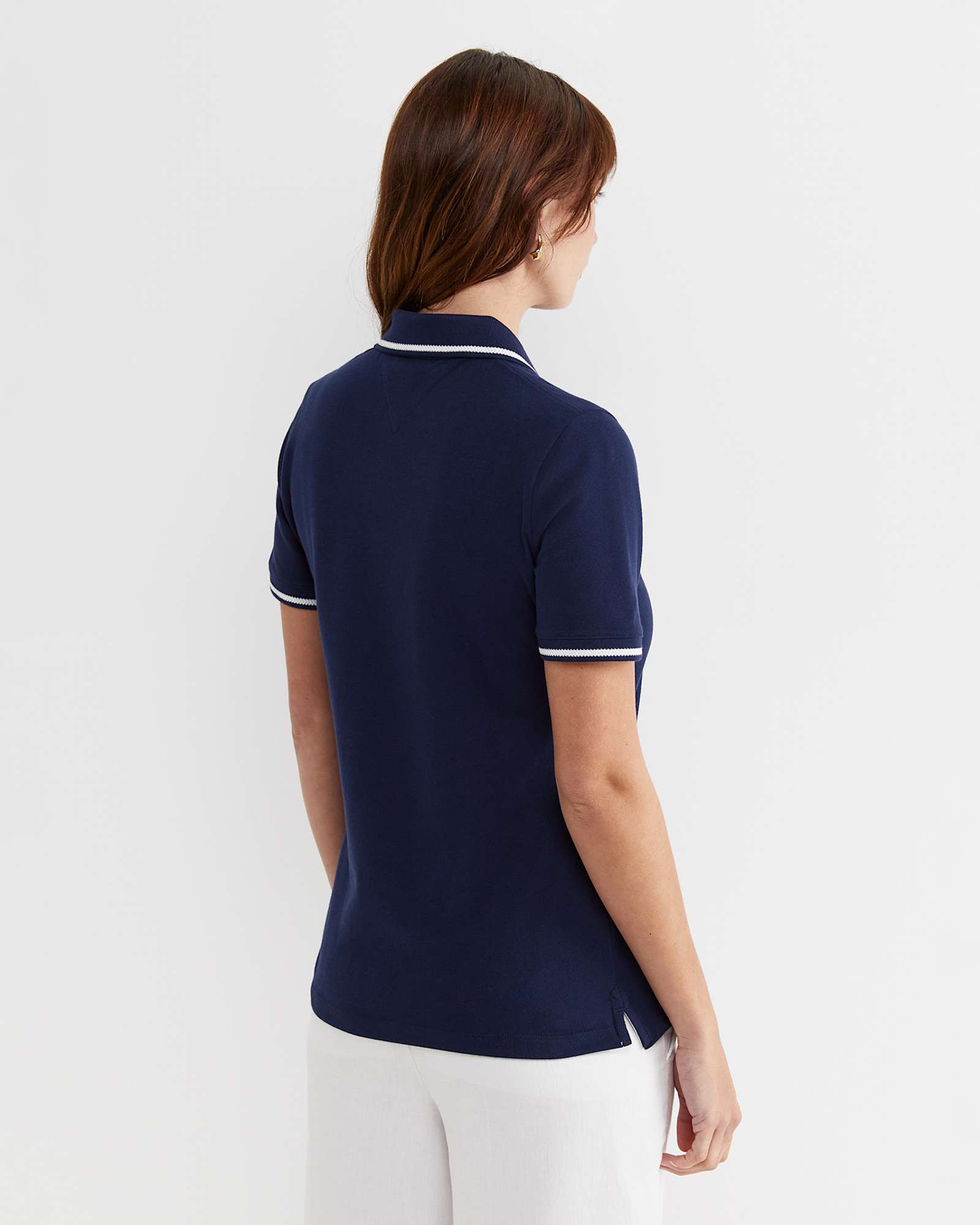 Jodie Pique Polo in NAVY