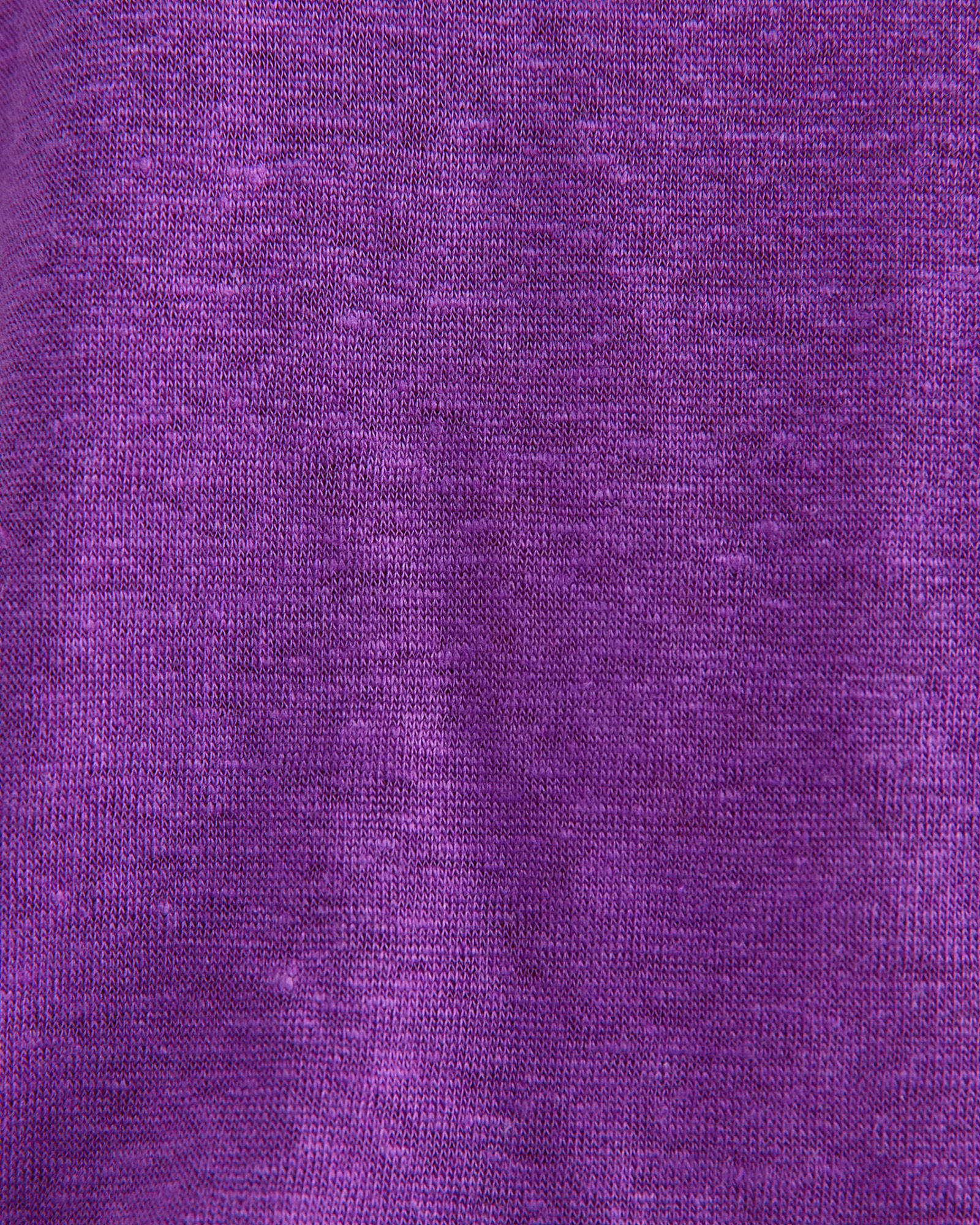 Tonia Crew Neck Linen Tee in HYDRANGEA