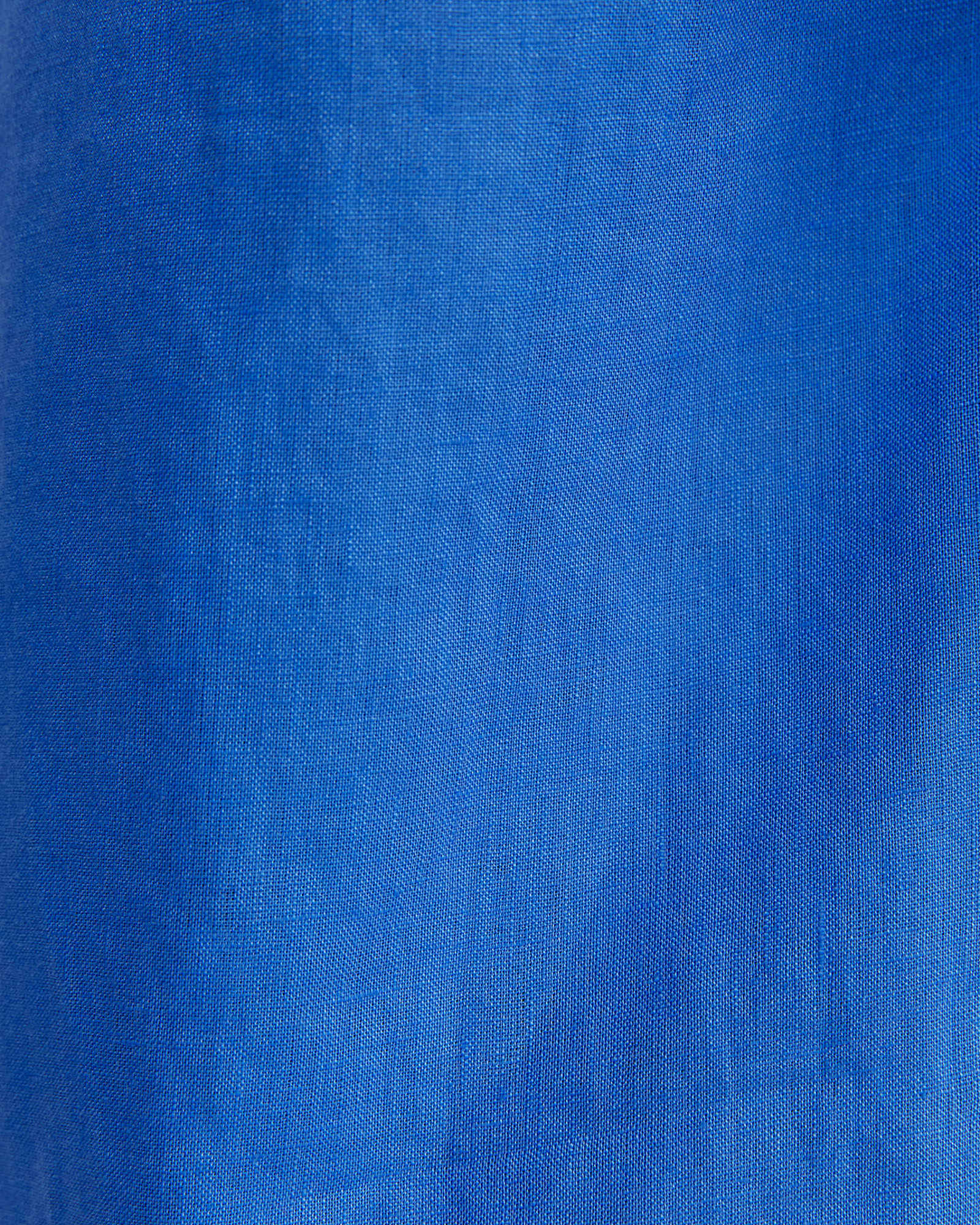 Dahlia Long Sleeve Linen Shirt in CERULEAN