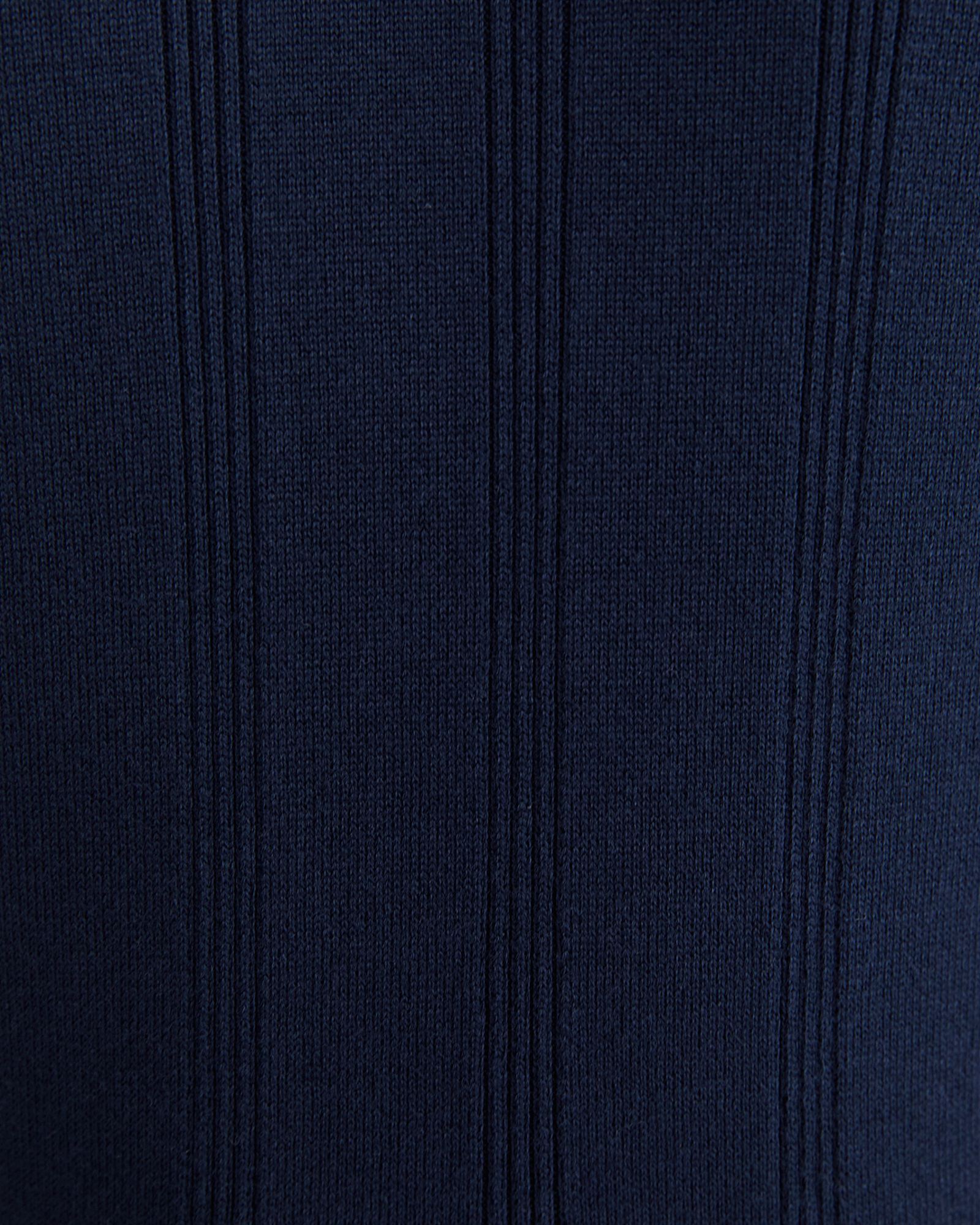 Braddon Knit Polo in NAVY