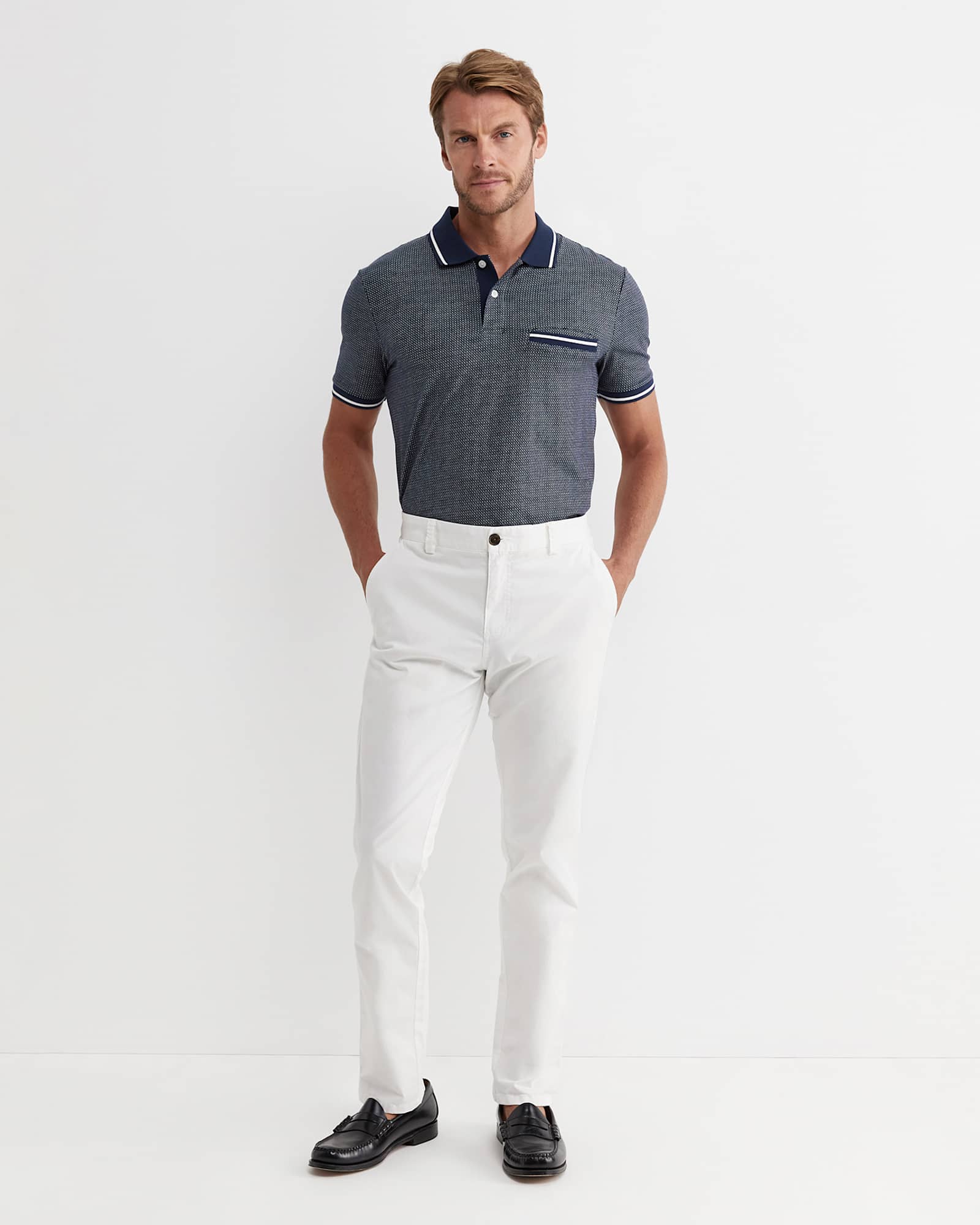 Derry Polo in NAVY