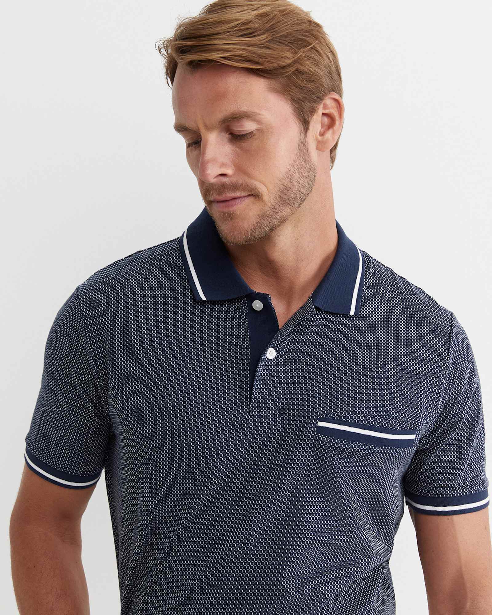Derry Polo in NAVY