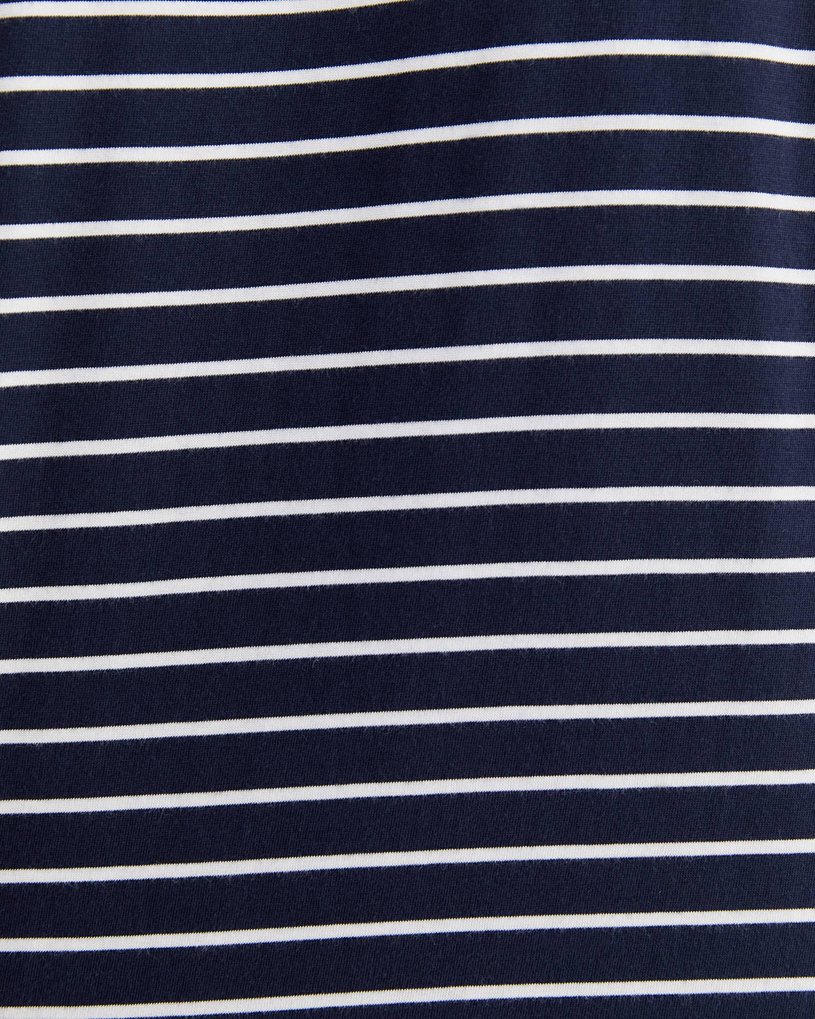 Supersoft Tee in NAVY/WHITE