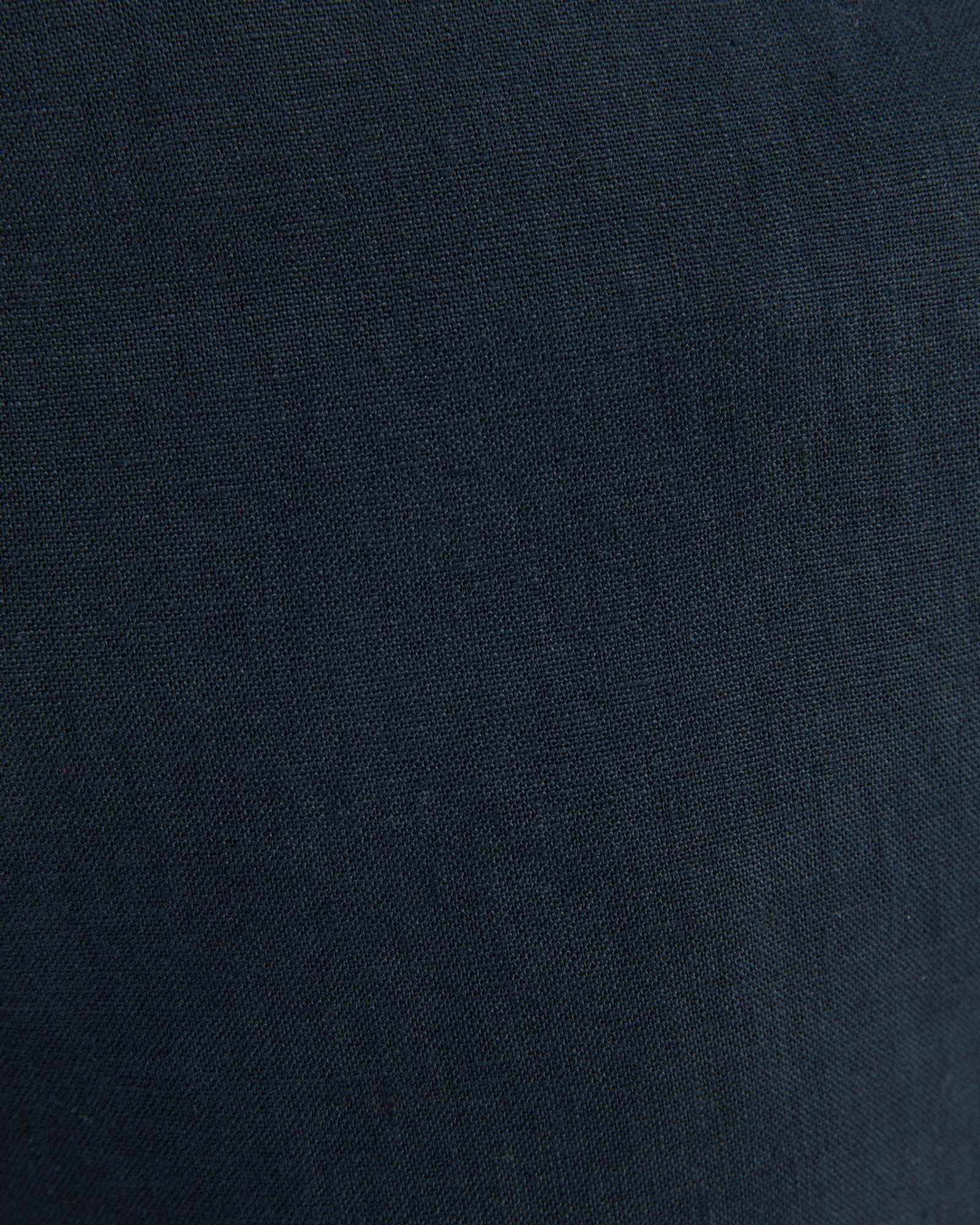 Holland Linen Short in WASHED BLACK