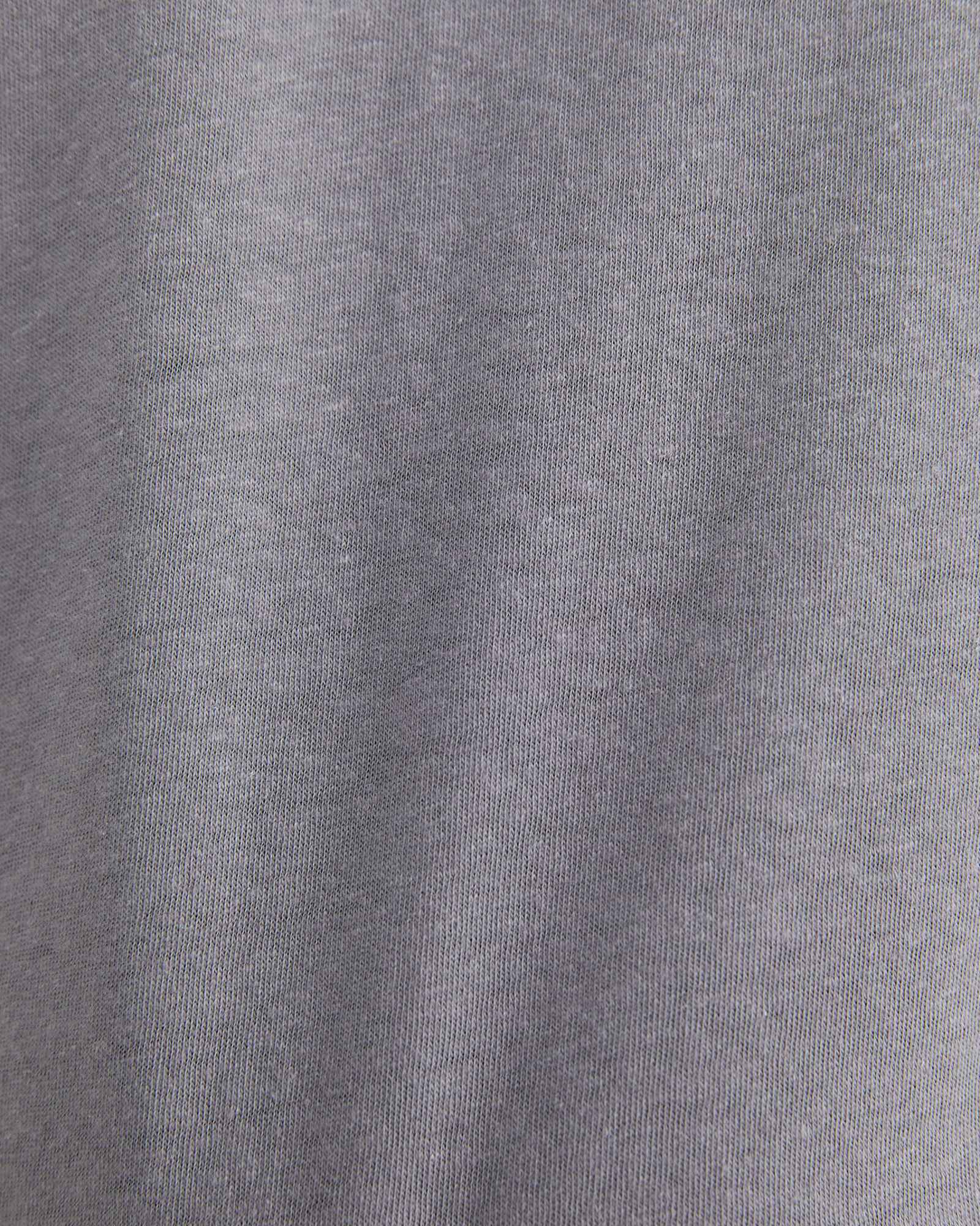 Osborne Linen Blend Polo in GREY