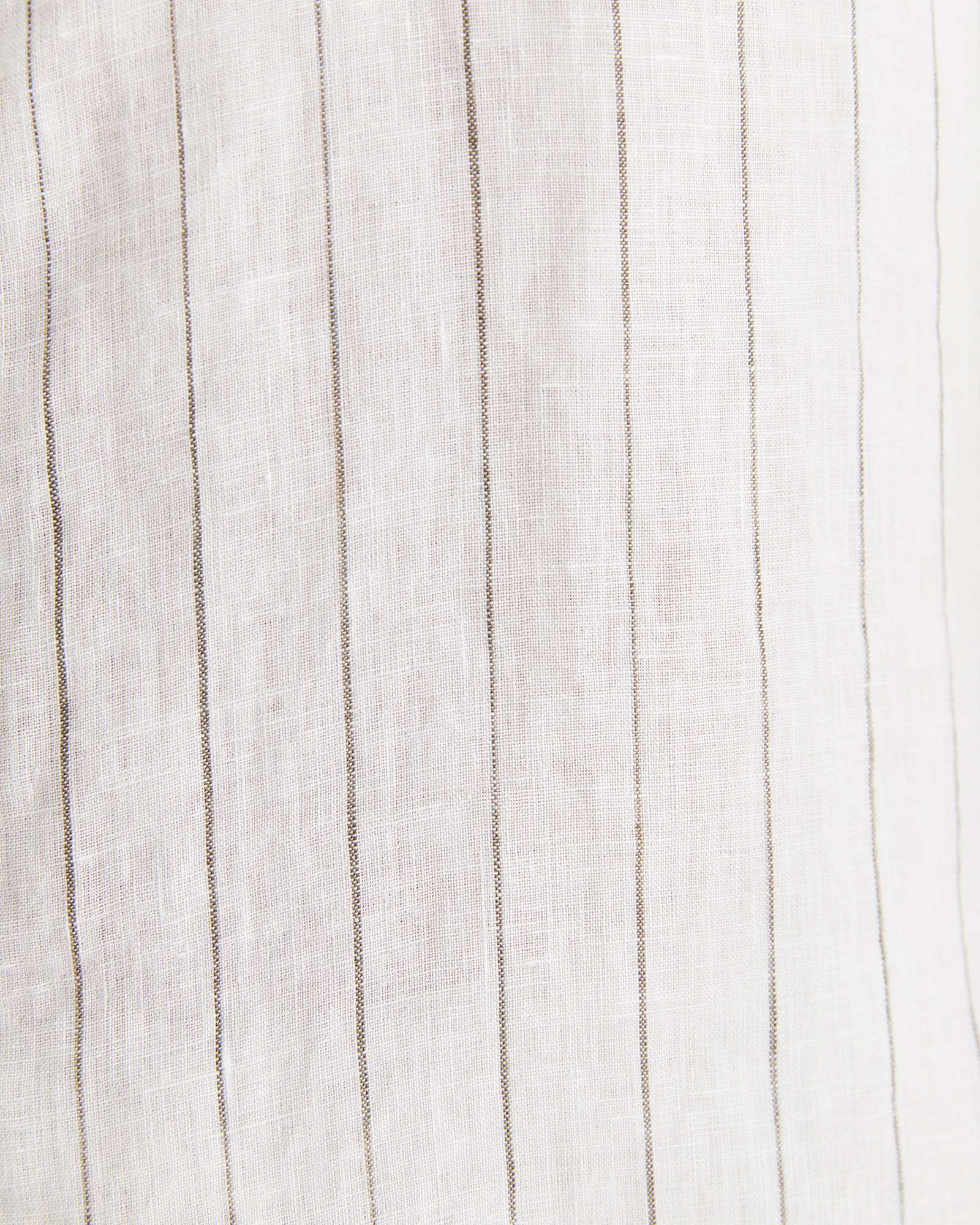 Alan Short Sleeve Linen Shirt in WHITE/MULTI
