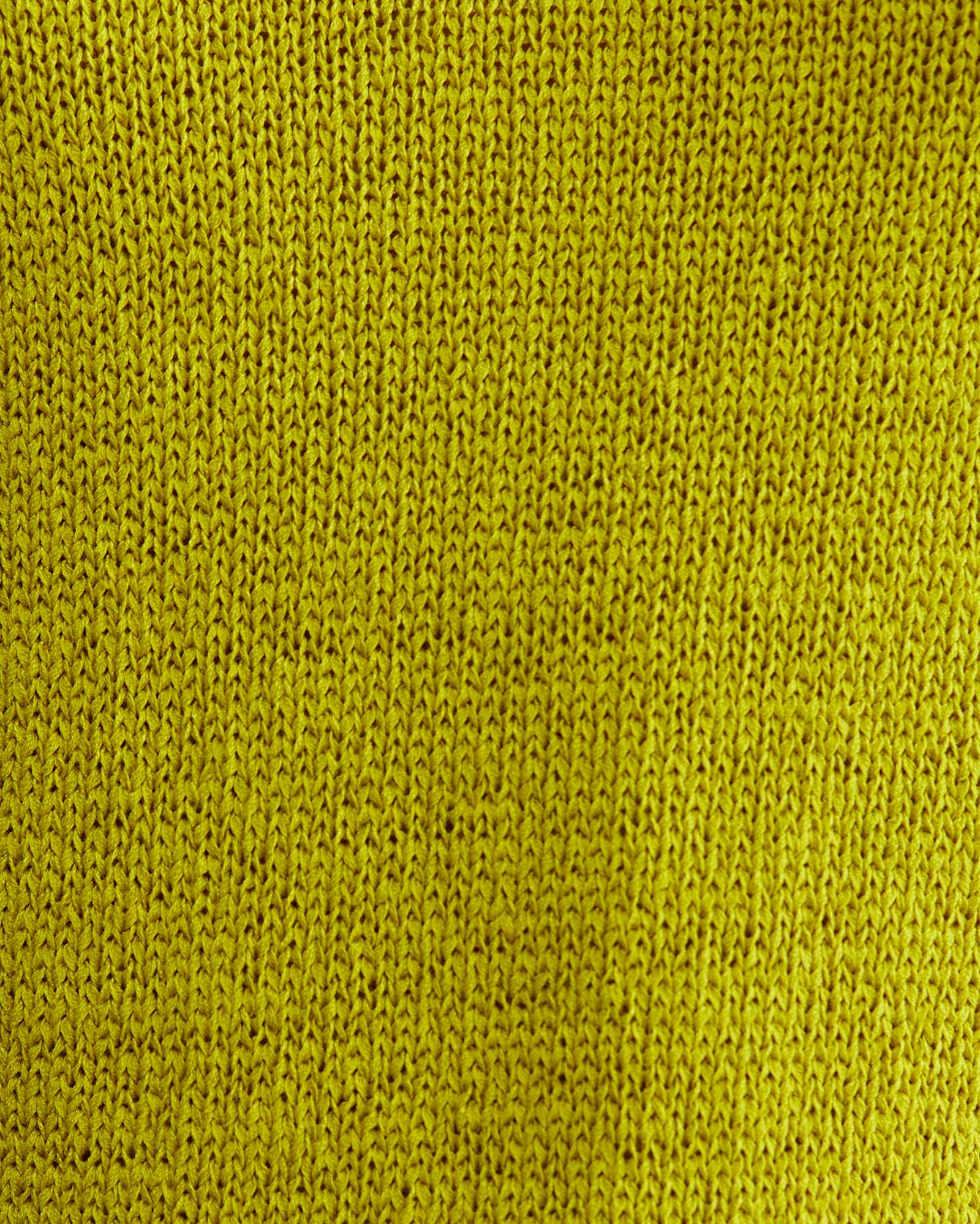 Josie Tape Yarn Singlet in CELERY
