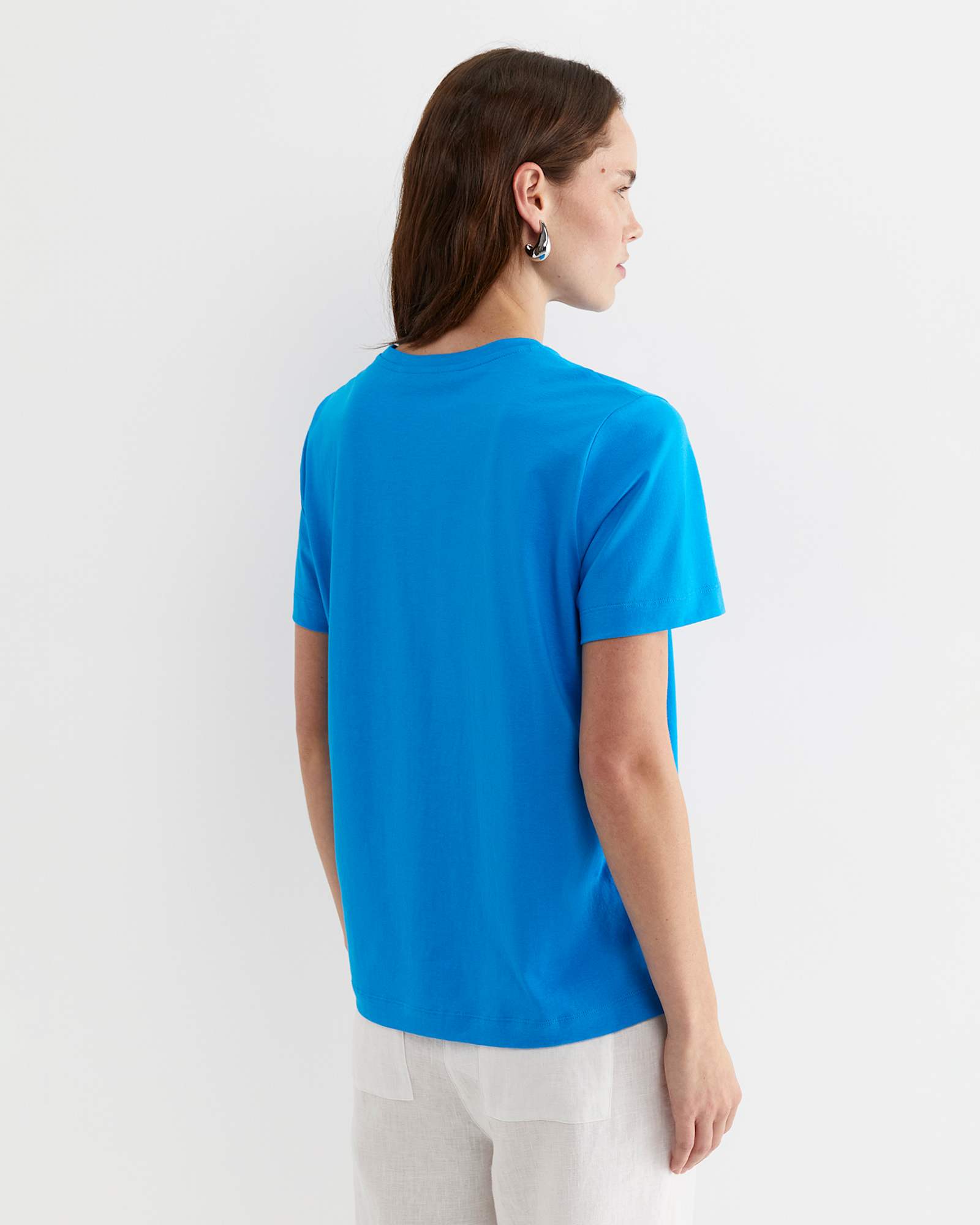 The Essential Tee in COVE BLUE